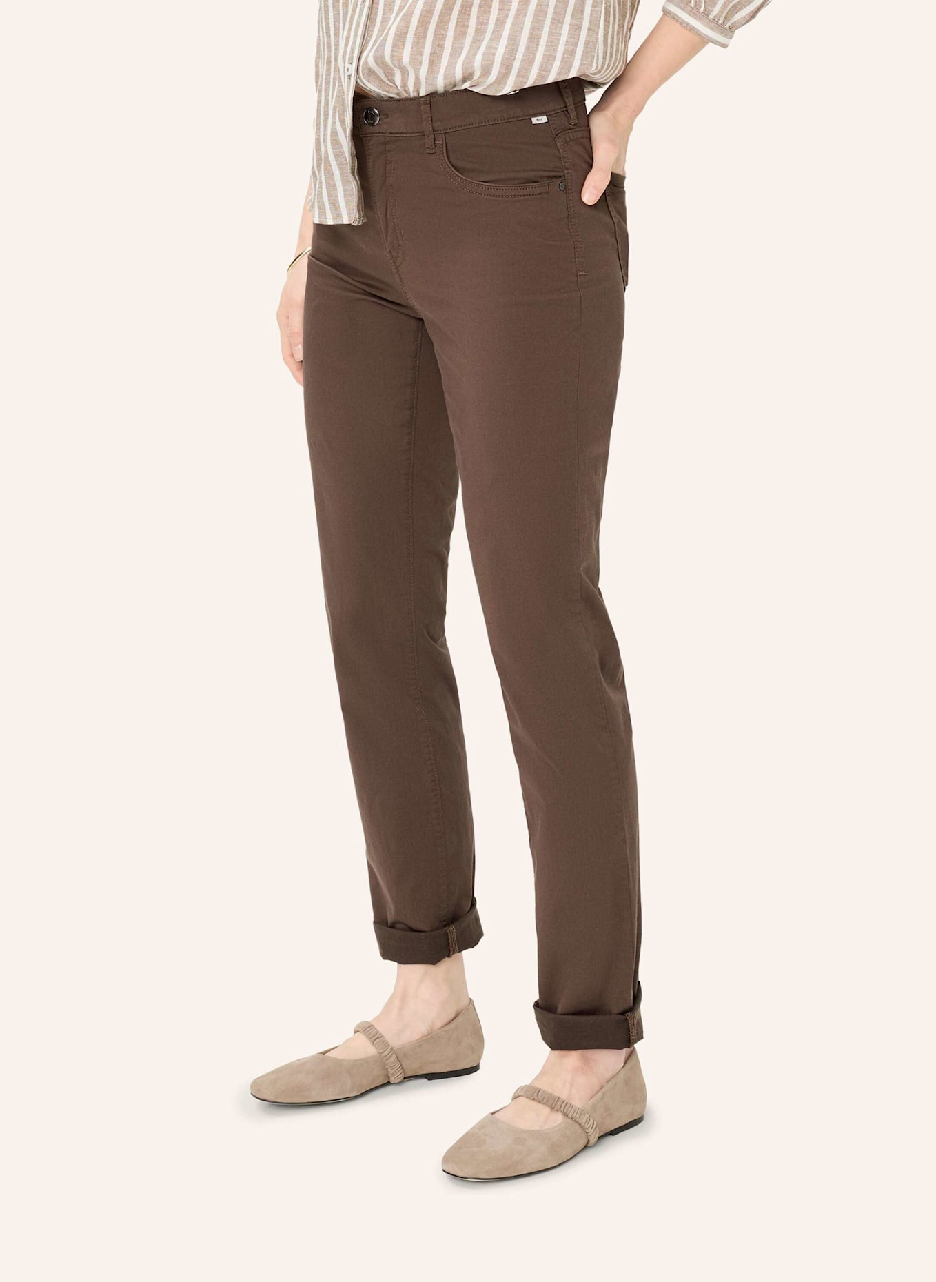 BRAX Hose STYLE CAROLA: BRAUN