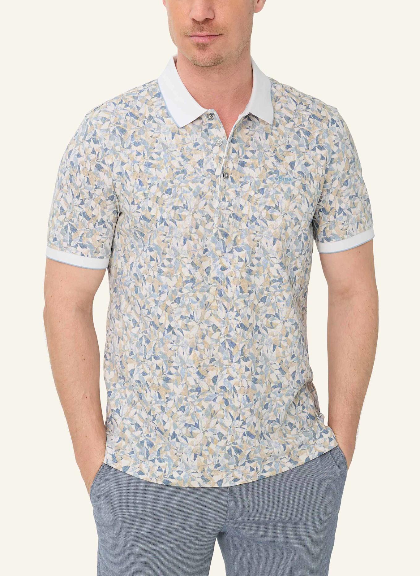 BRAX Poloshirt STYLE PETE: WEISS