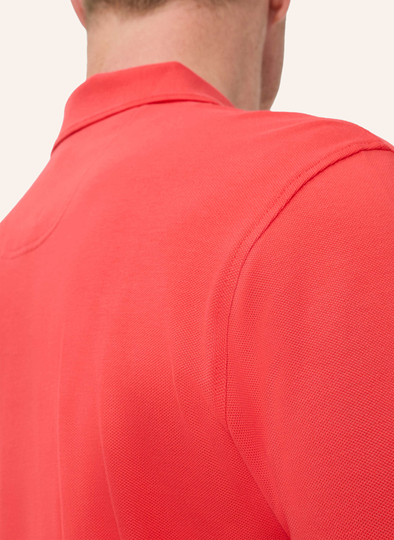 BRAX Piqué-Poloshirt STYLE PETE: ROT