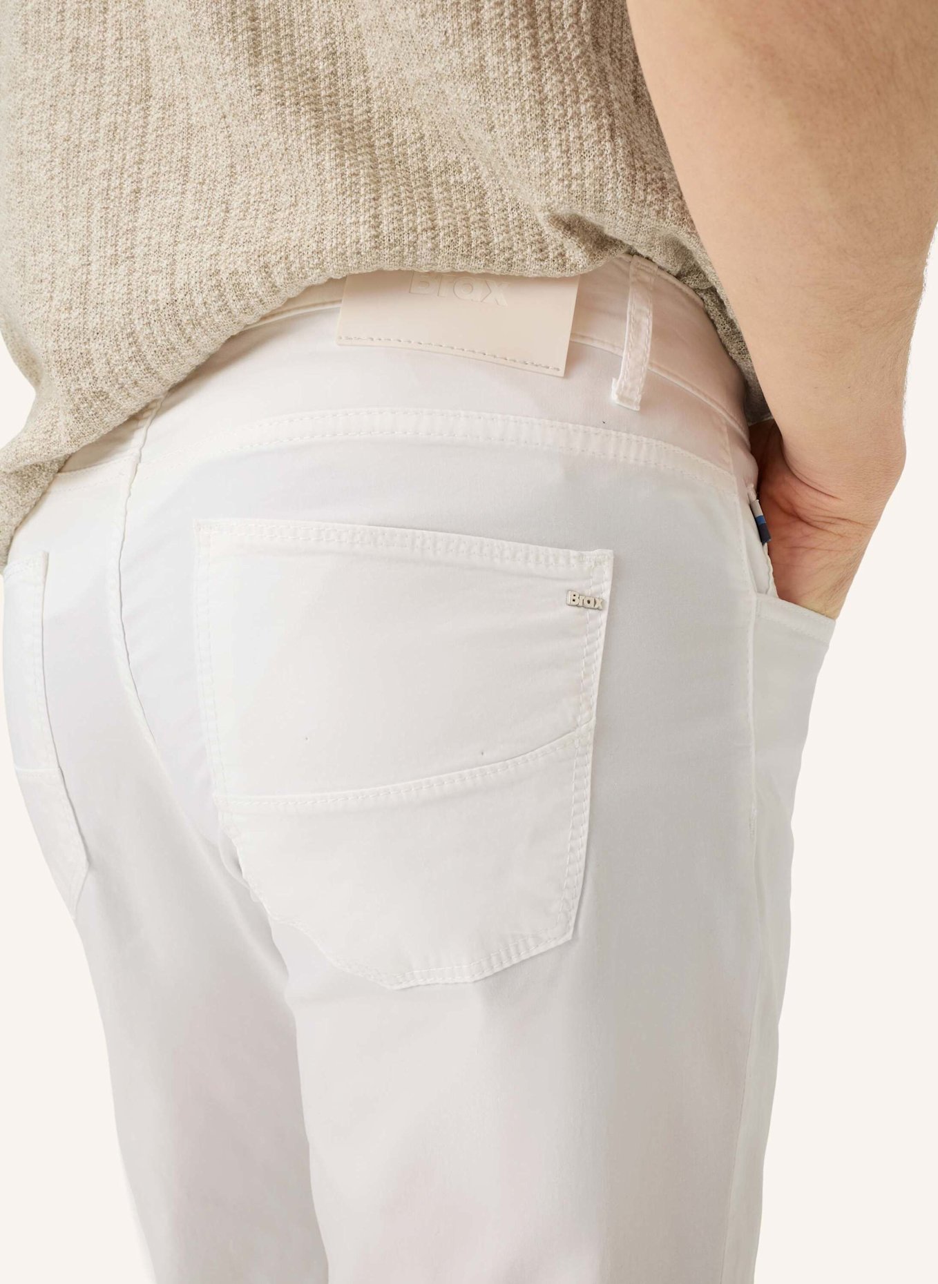 BRAX Jeans STYLE CADIZ: WEISS