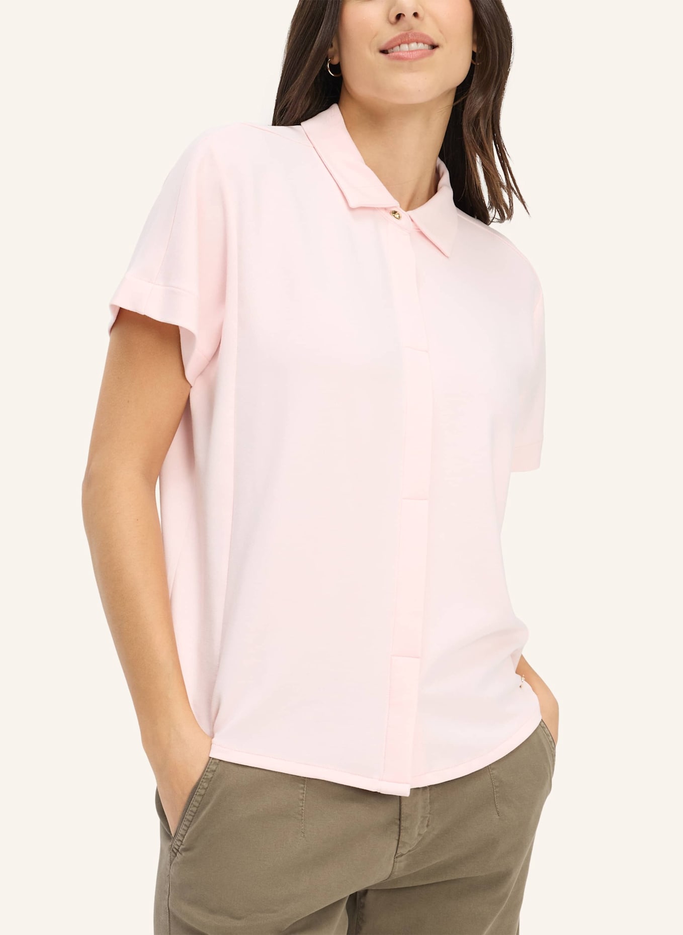 BRAX Poloshirt STYLE CELIA S: ROSA