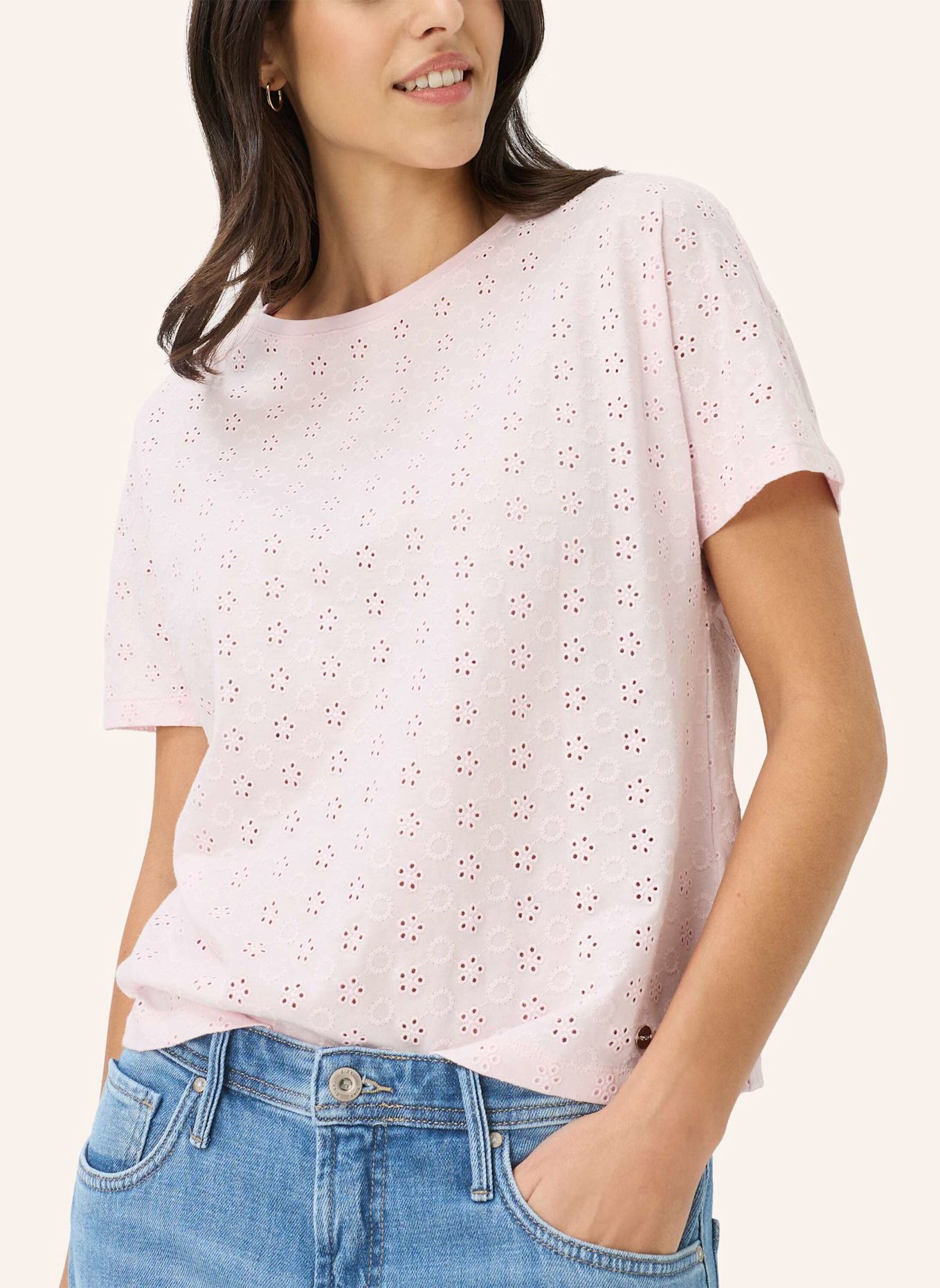 BRAX T-Shirt STYLE CAELEN S: ROSA
