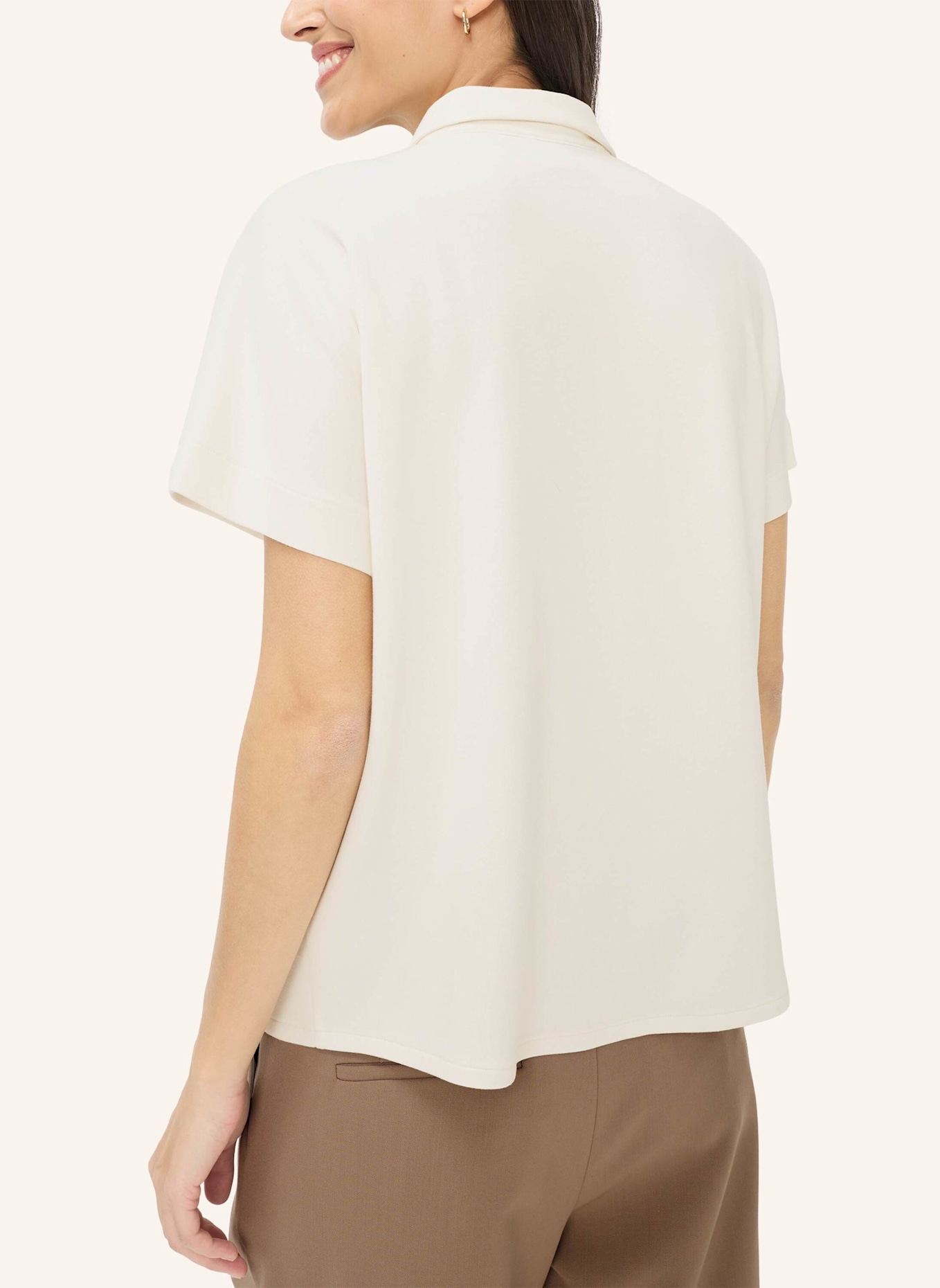 BRAX Poloshirt STYLE CELIA S: BEIGE