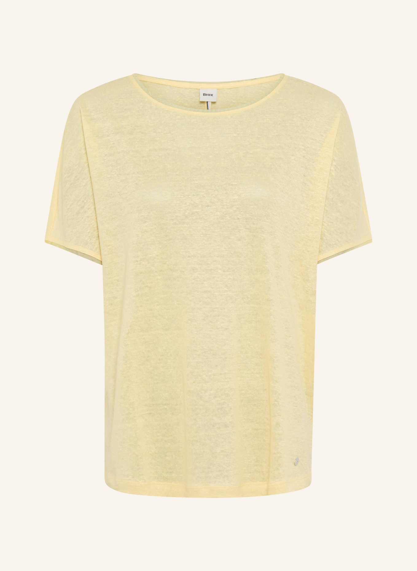 BRAX T-Shirt STYLE CAELEN S: GELB