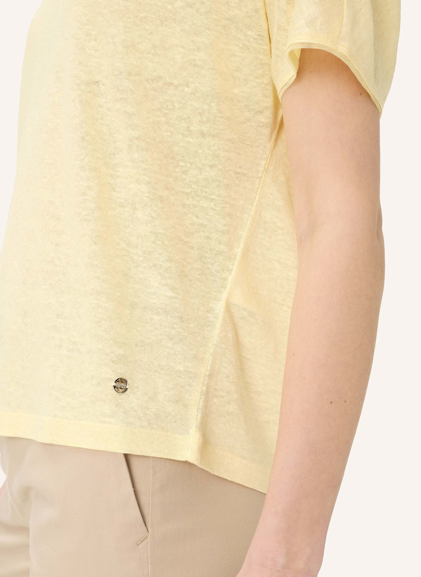 BRAX T-Shirt STYLE CAELEN S: GELB