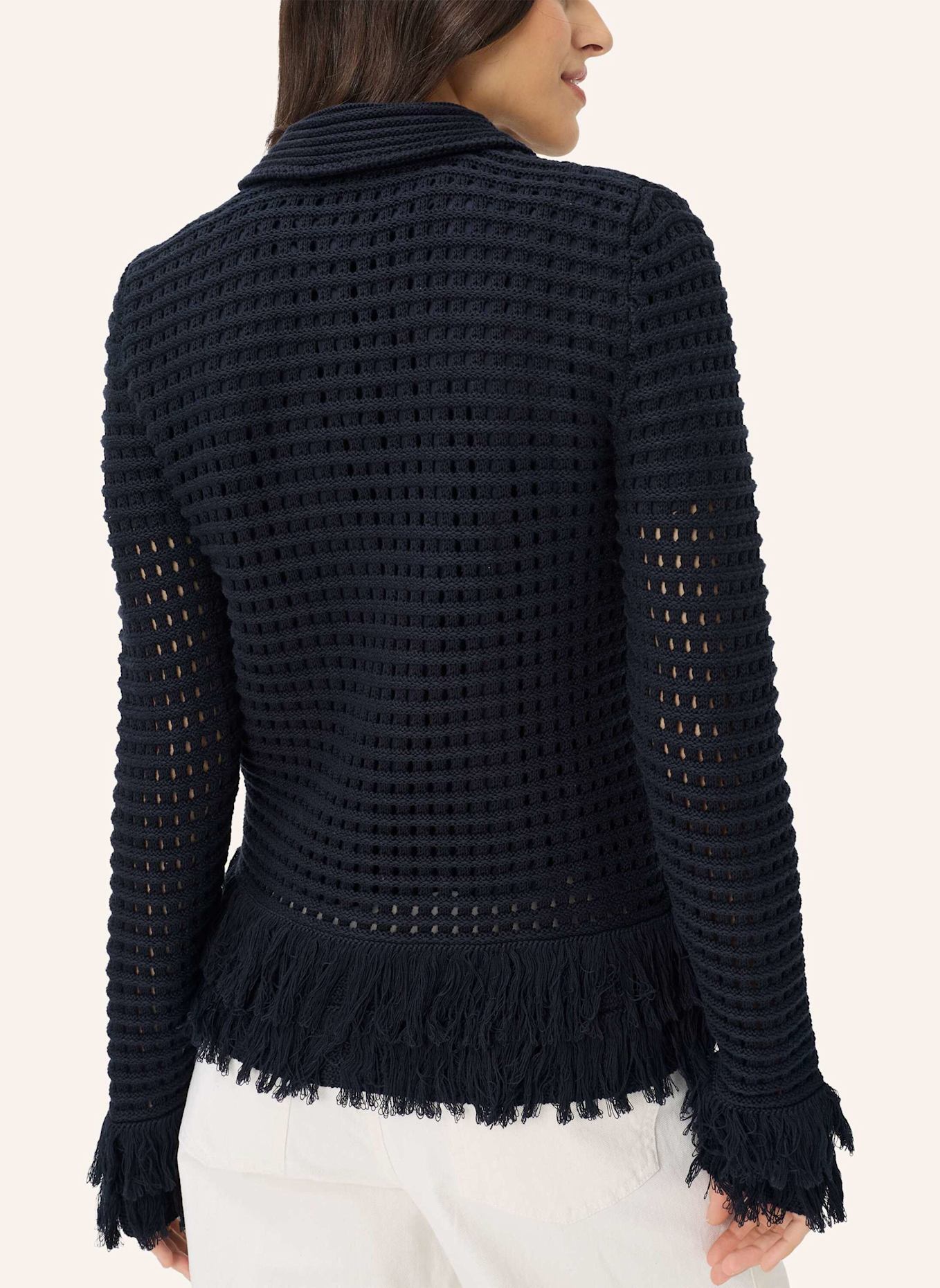 BRAX Strickjacke STYLE AMI: BLAU