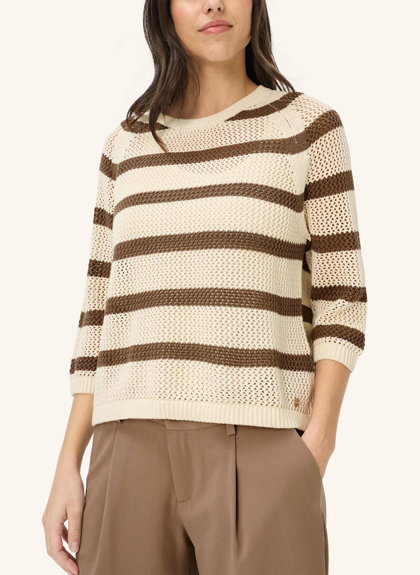 BRAX Pullover STYLE NALA: BRAUN
