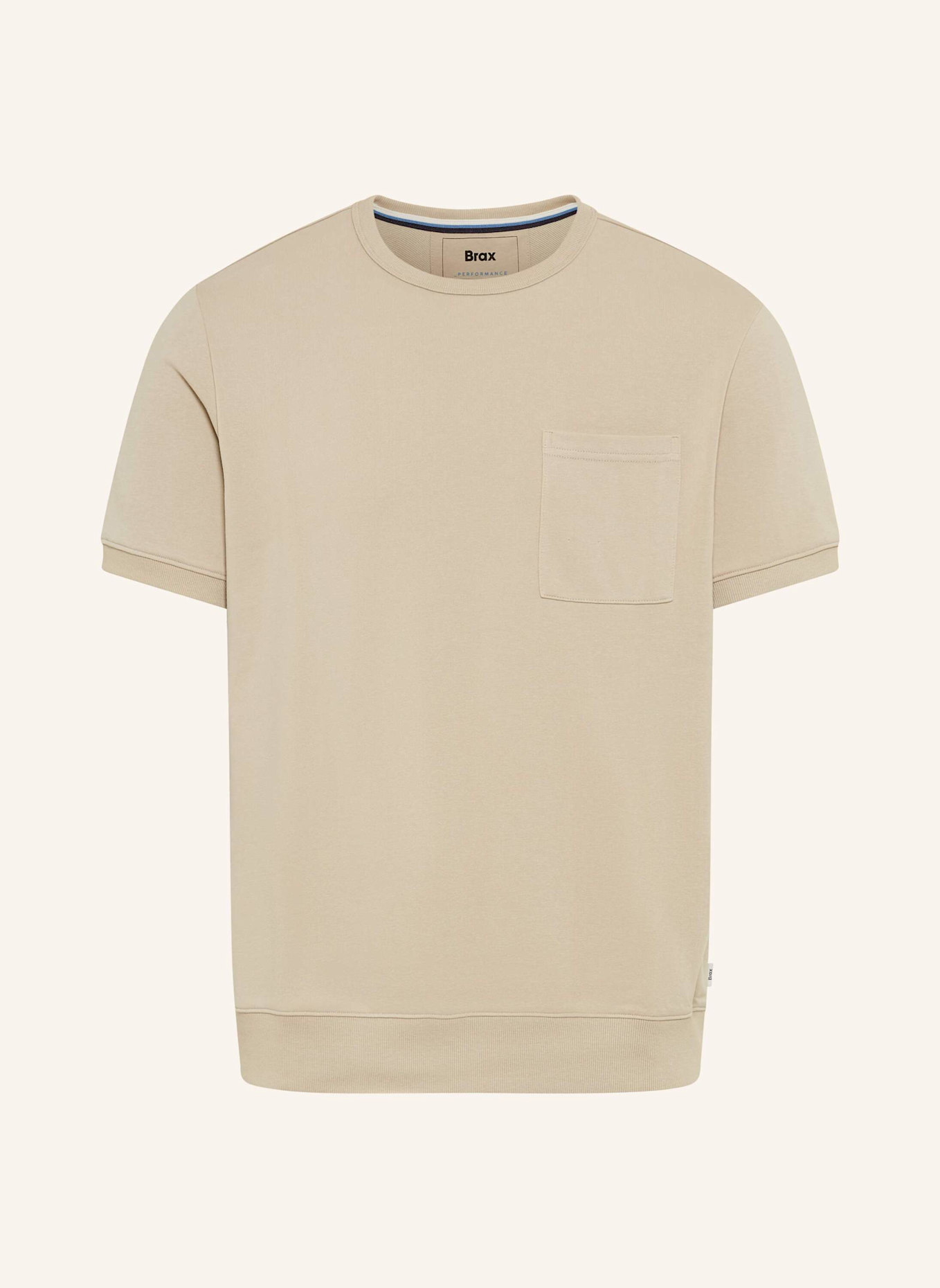 BRAX Sweatshirt STYLE SULLY: BEIGE