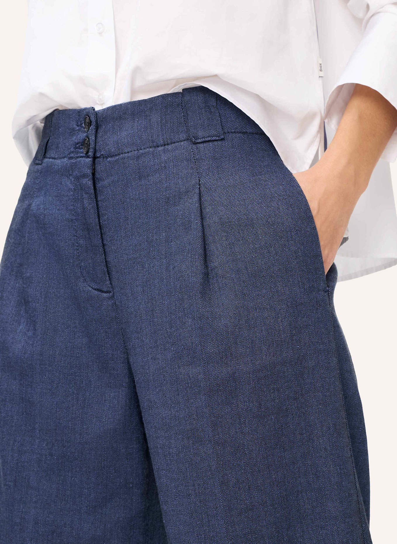 BRAX Palazzohose  STYLE MARLENE: BLAU