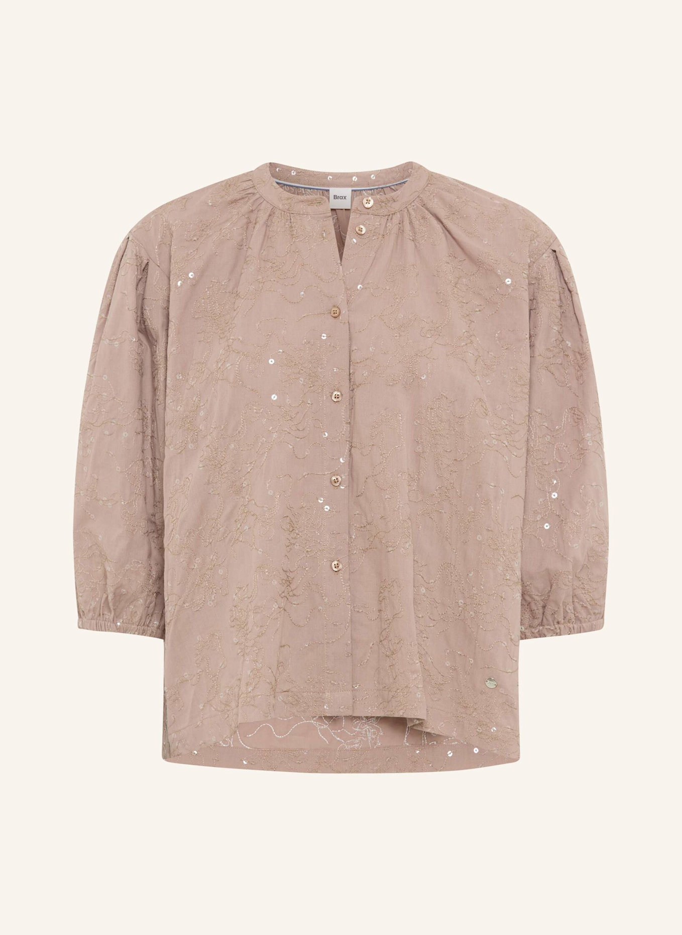 BRAX Bluse STYLE VIV: BRAUN