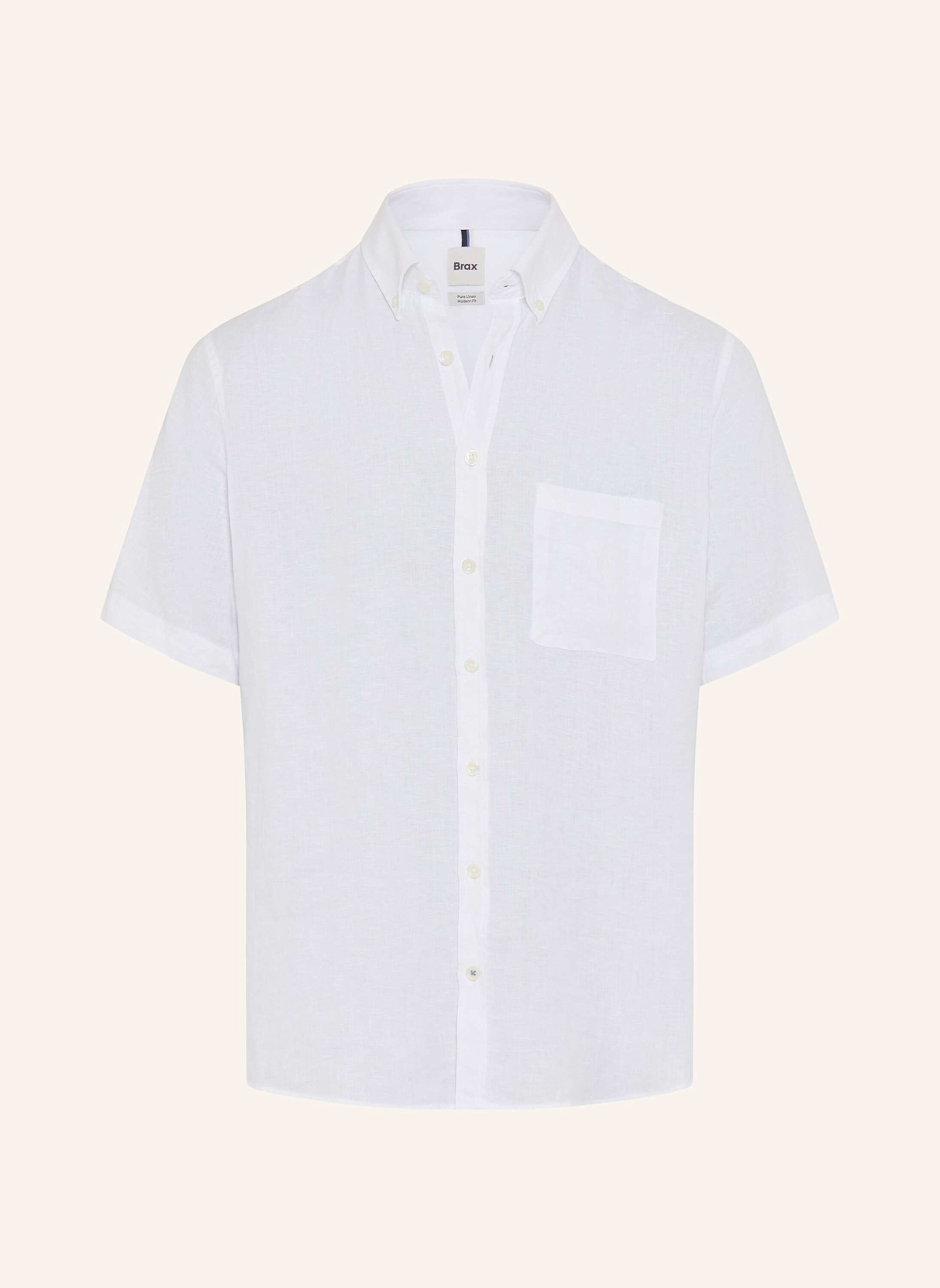 BRAX Hemd STYLE DAN: WEISS