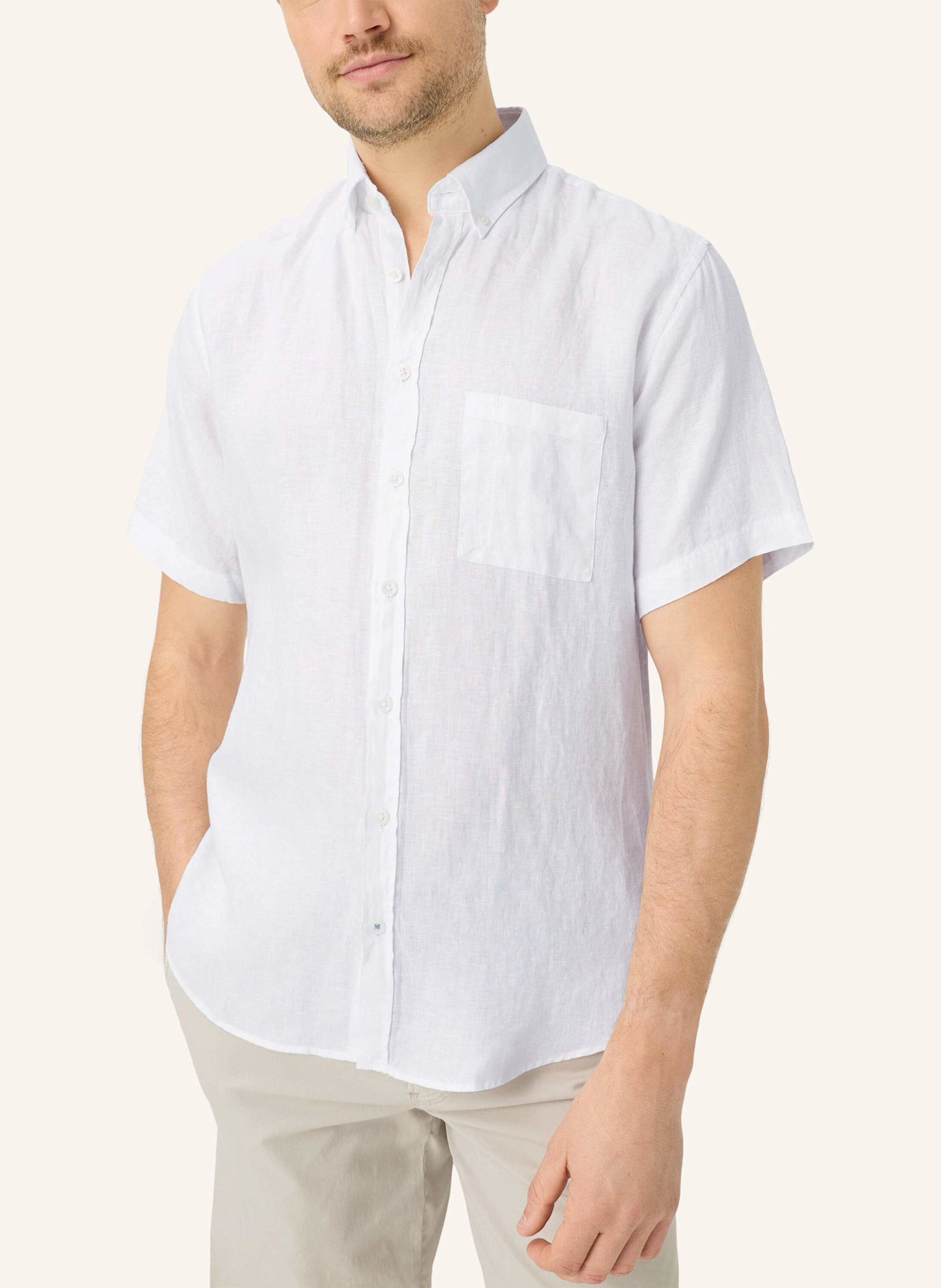 BRAX Hemd STYLE DAN: WEISS