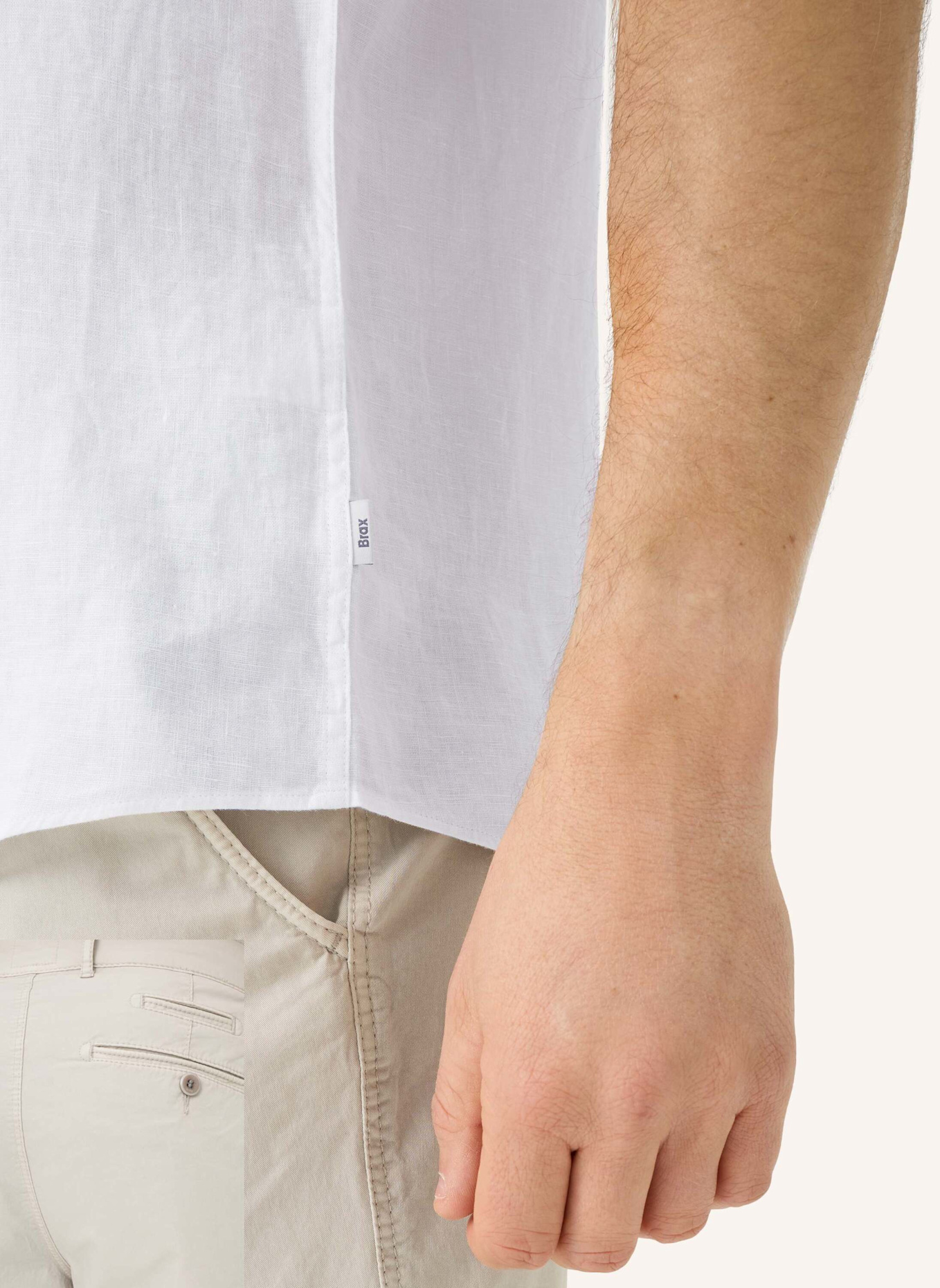 BRAX Hemd STYLE DAN: WEISS