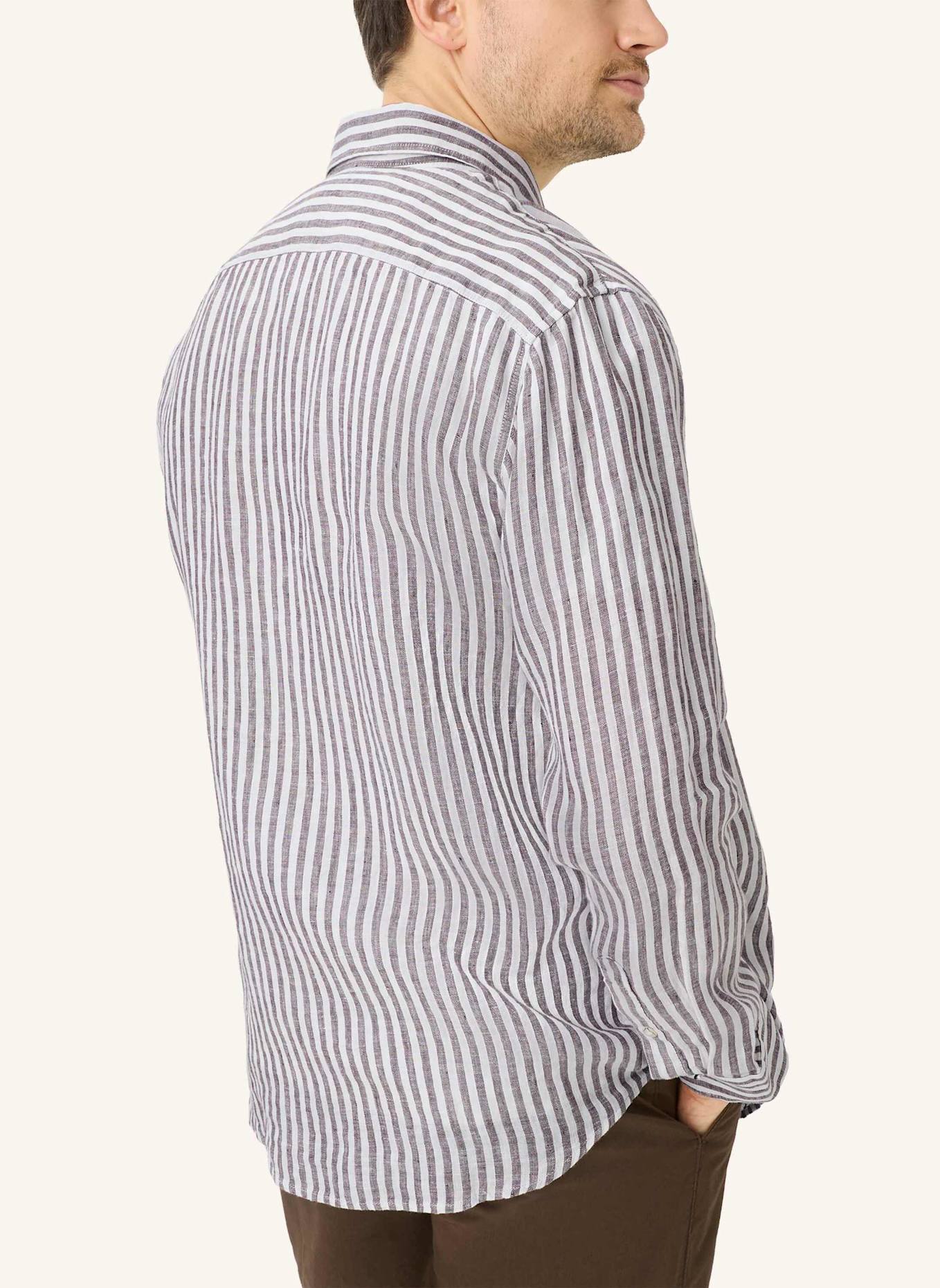 BRAX Hemd STYLE DANIEL: BRAUN