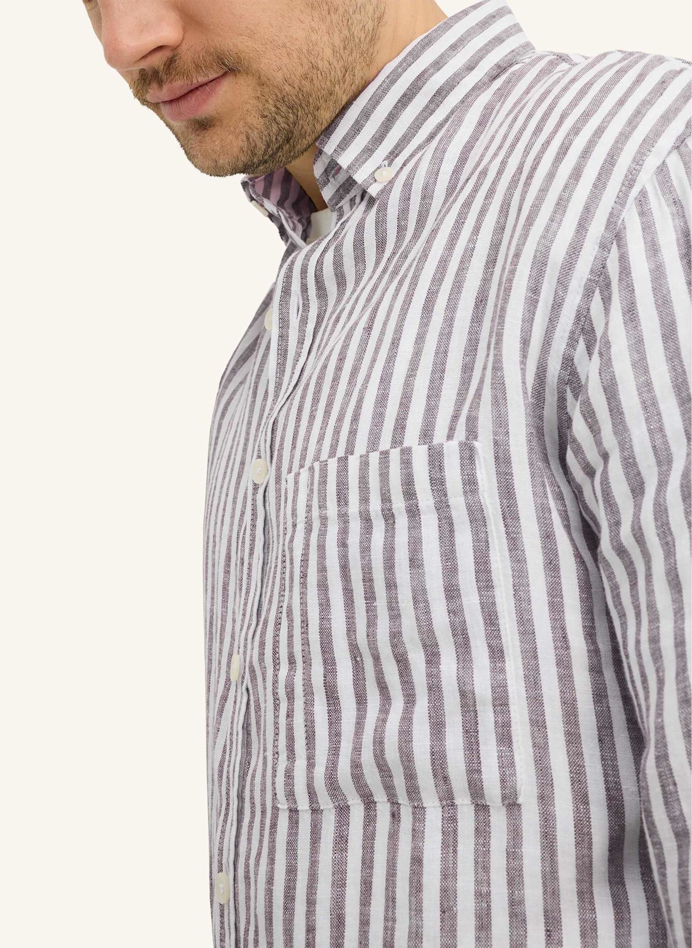 BRAX Hemd STYLE DANIEL: BRAUN