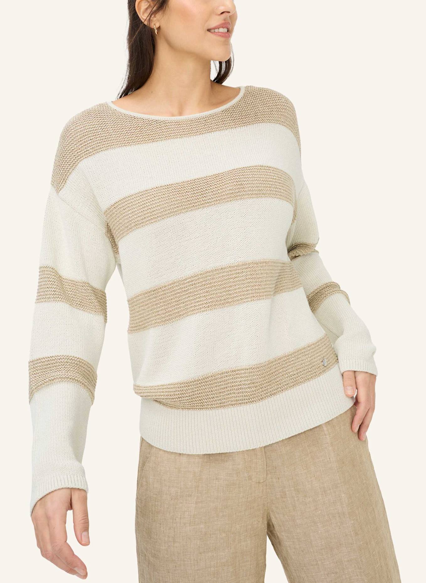 BRAX Pullover STYLE LESLEY: BEIGE