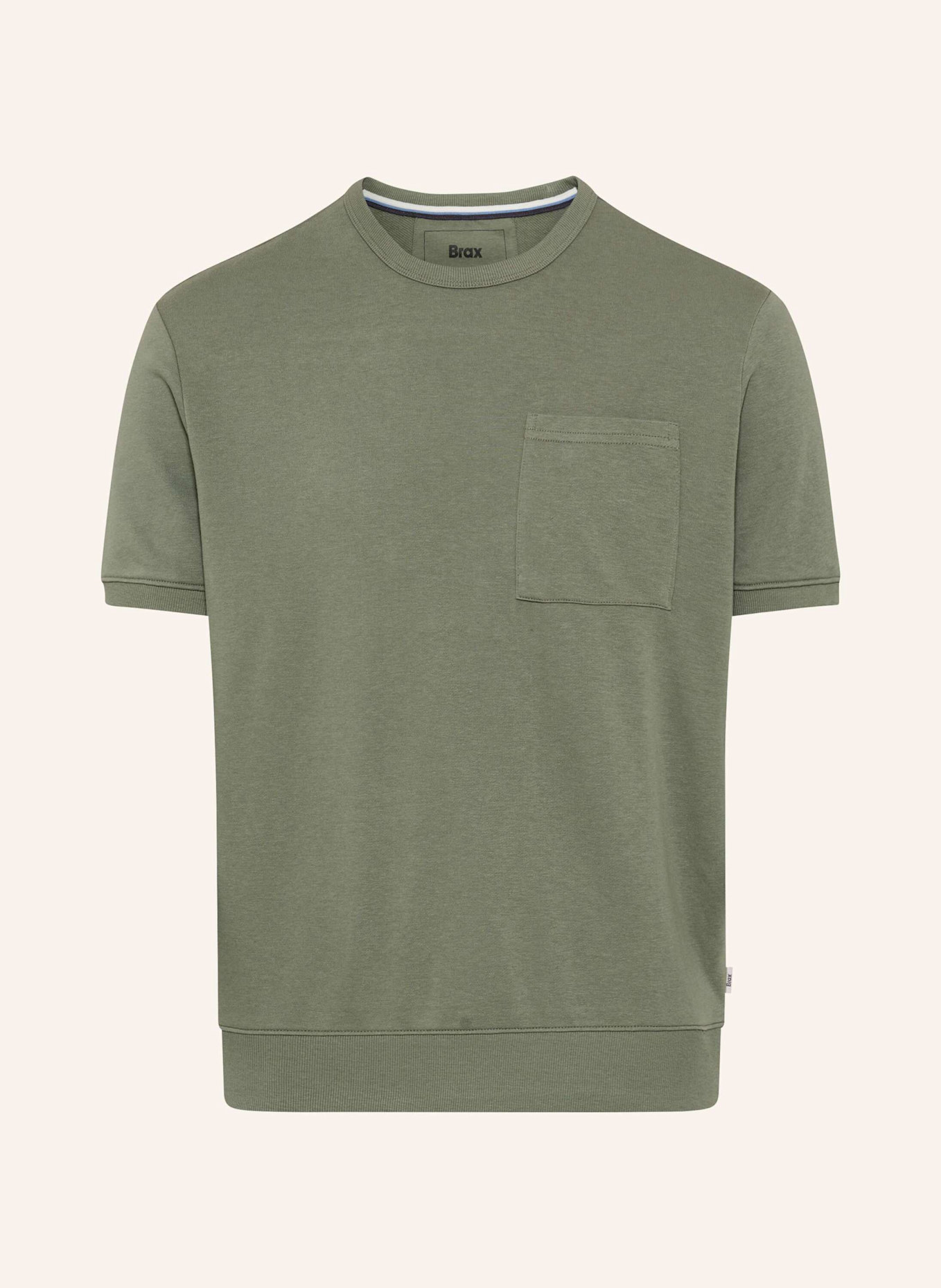 BRAX Sweatshirt STYLE SULLY: DUNKELGRÜN