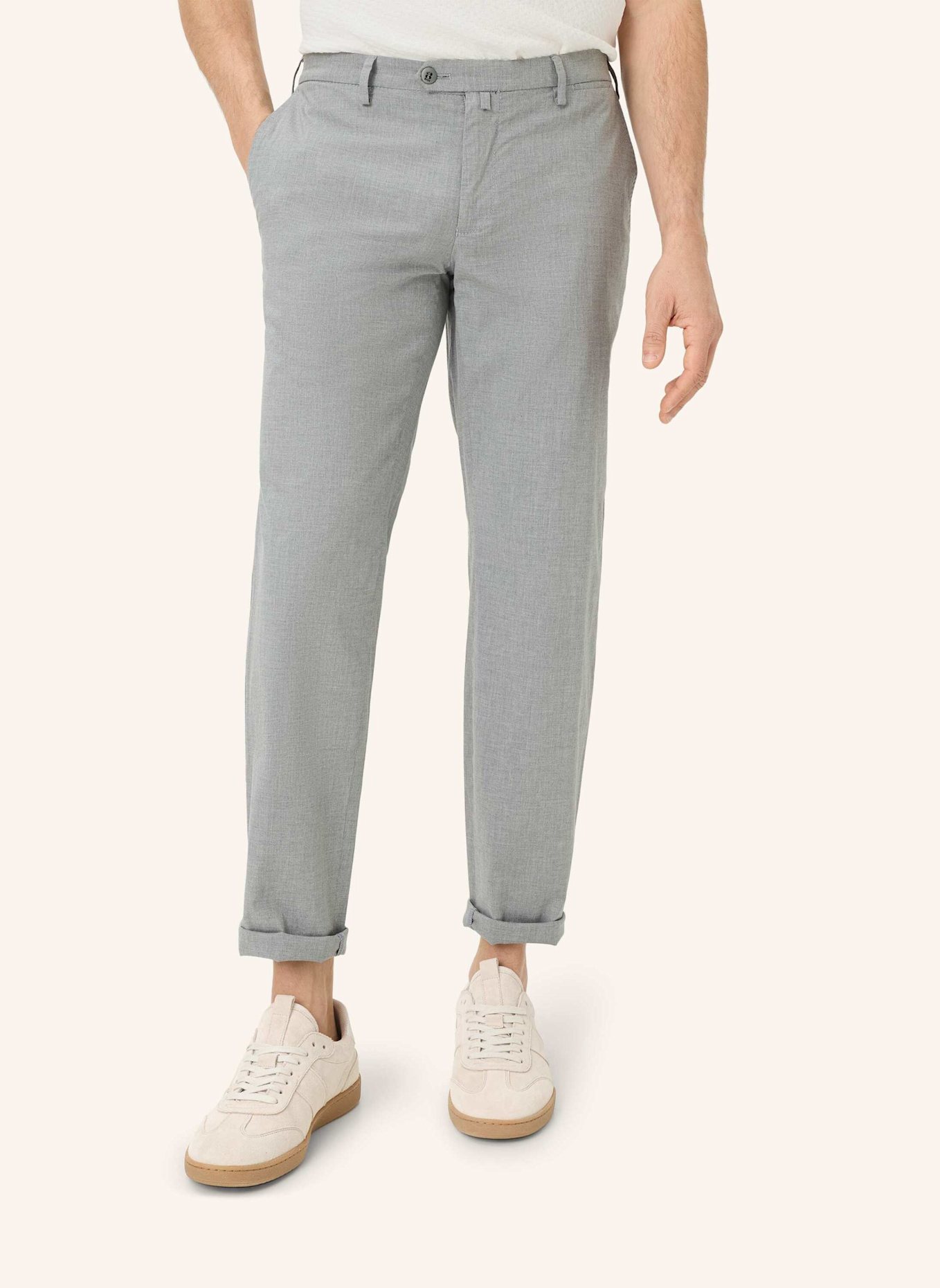 BRAX Chino STYLE SILVIO: SILBER