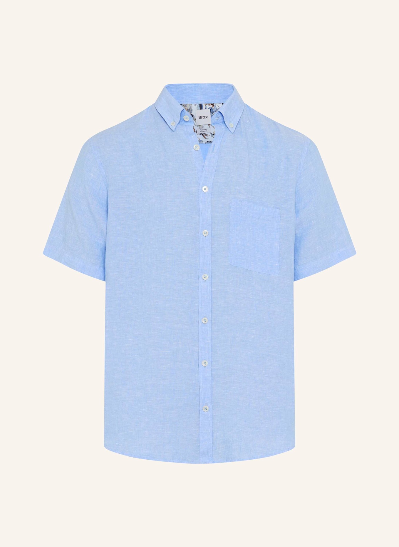 BRAX Hemd STYLE DAN: BLAU