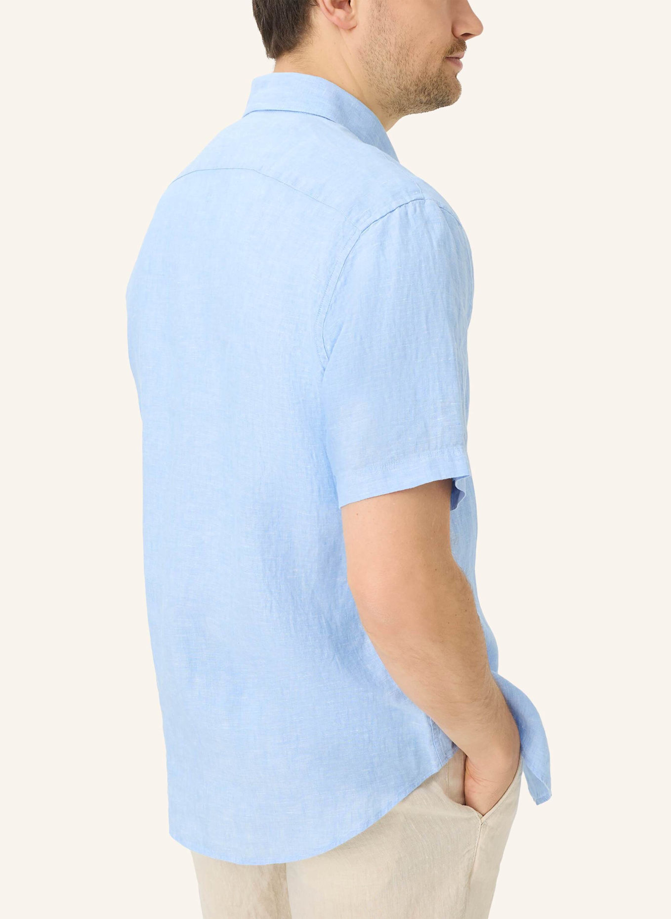 BRAX Hemd STYLE DAN: BLAU