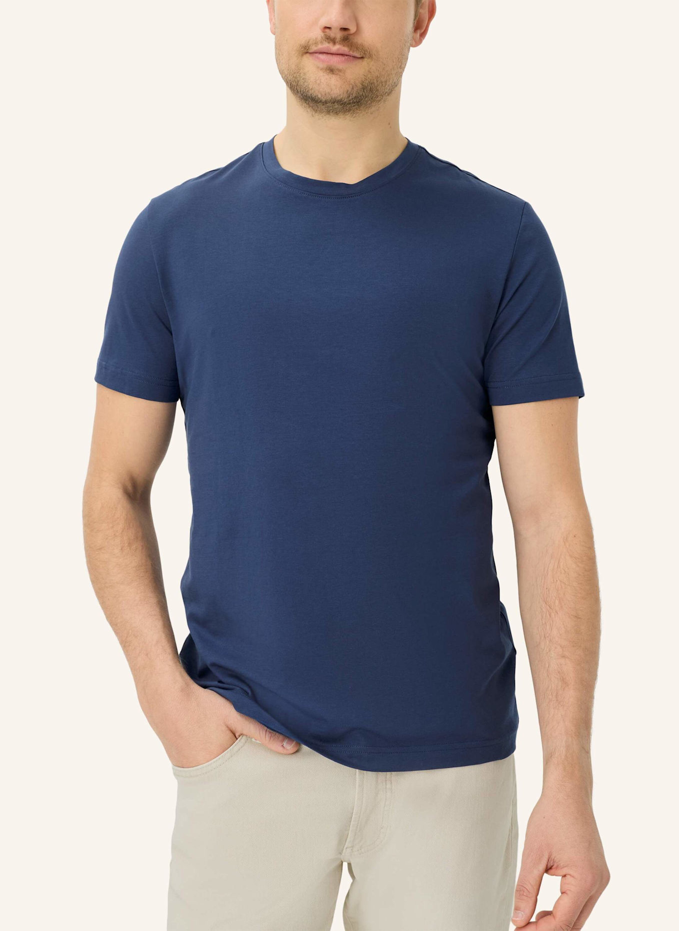 BRAX T-Shirt STYLE TED: BLAU
