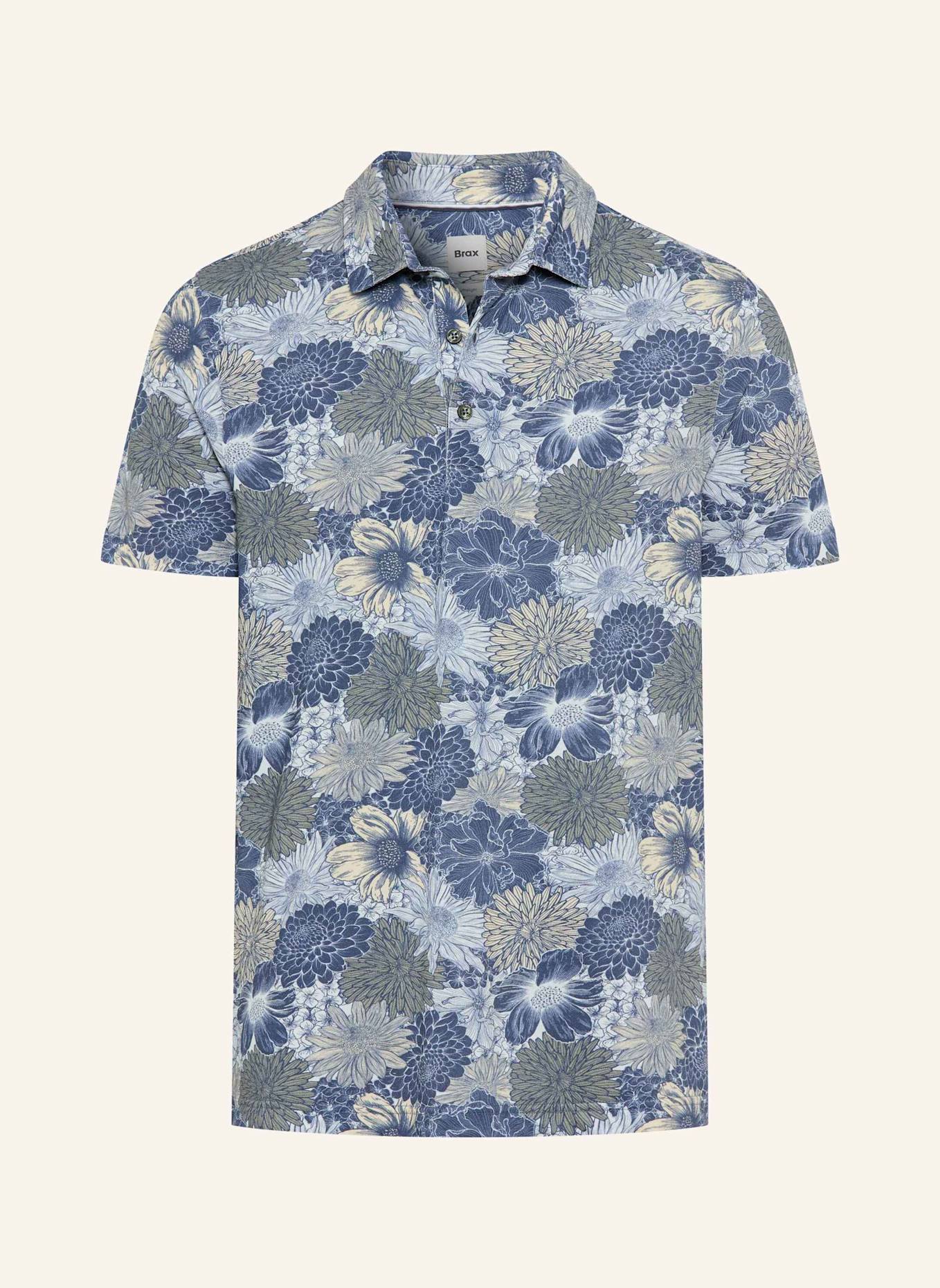 BRAX Poloshirt STYLE PEPE: DUNKELGRÜN