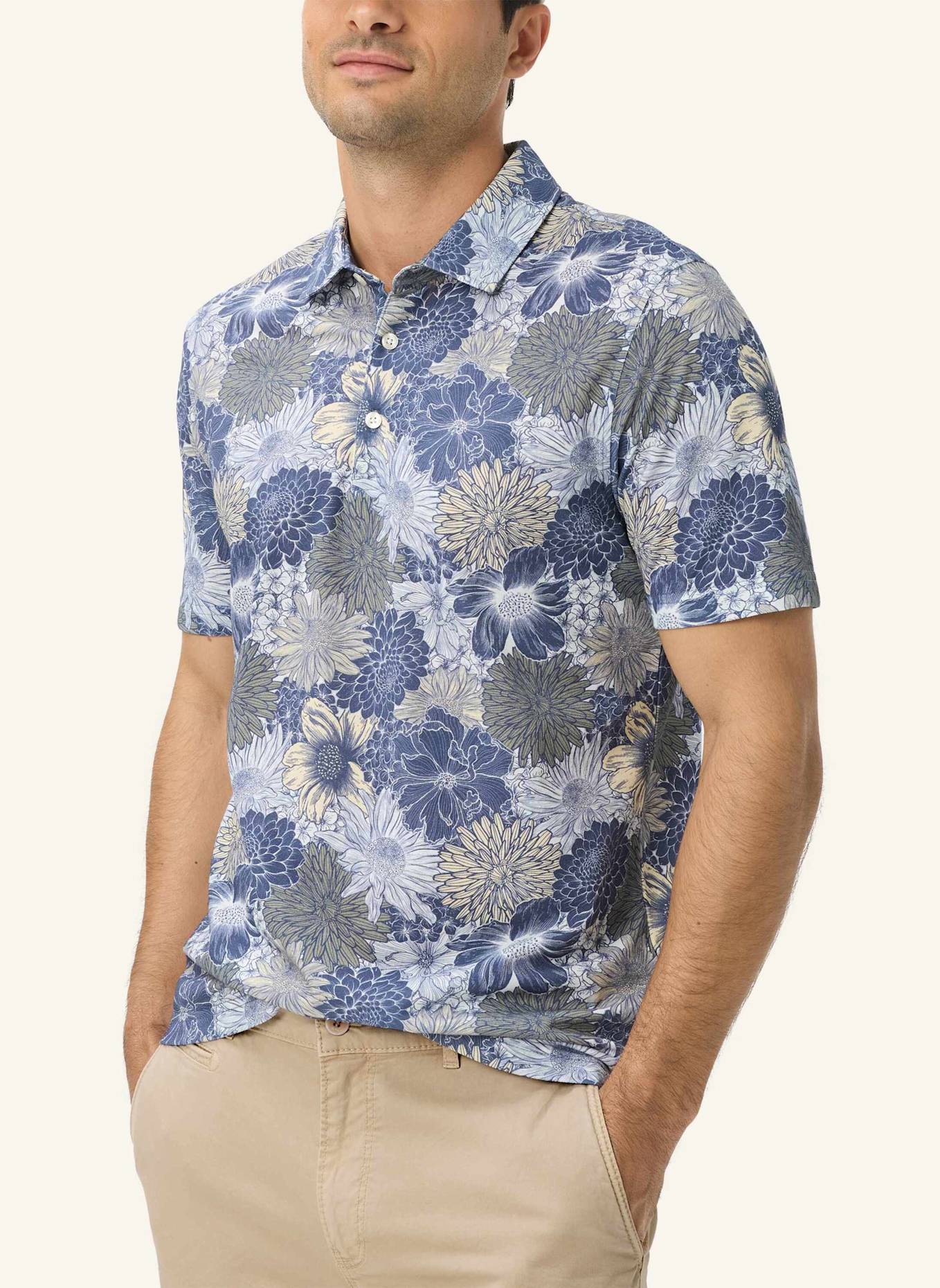 BRAX Poloshirt STYLE PEPE: DUNKELGRÜN