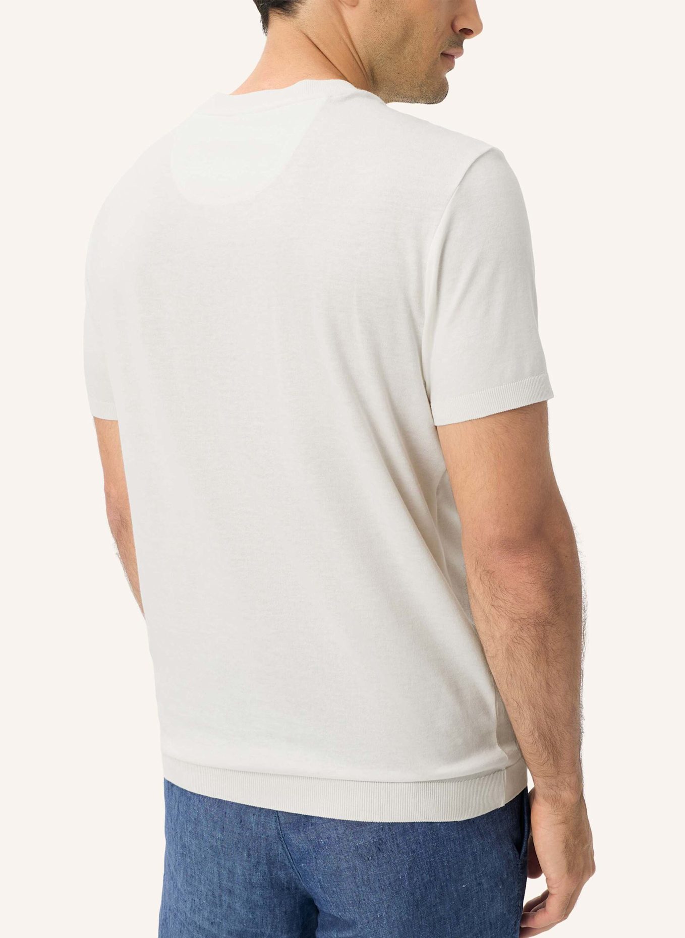 BRAX T-Shirt STYLE TREVOR: WEISS