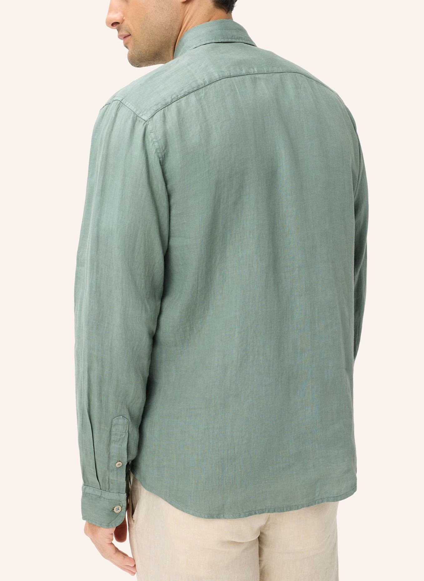 BRAX Hemd STYLE HAROLD: DUNKELGRÜN