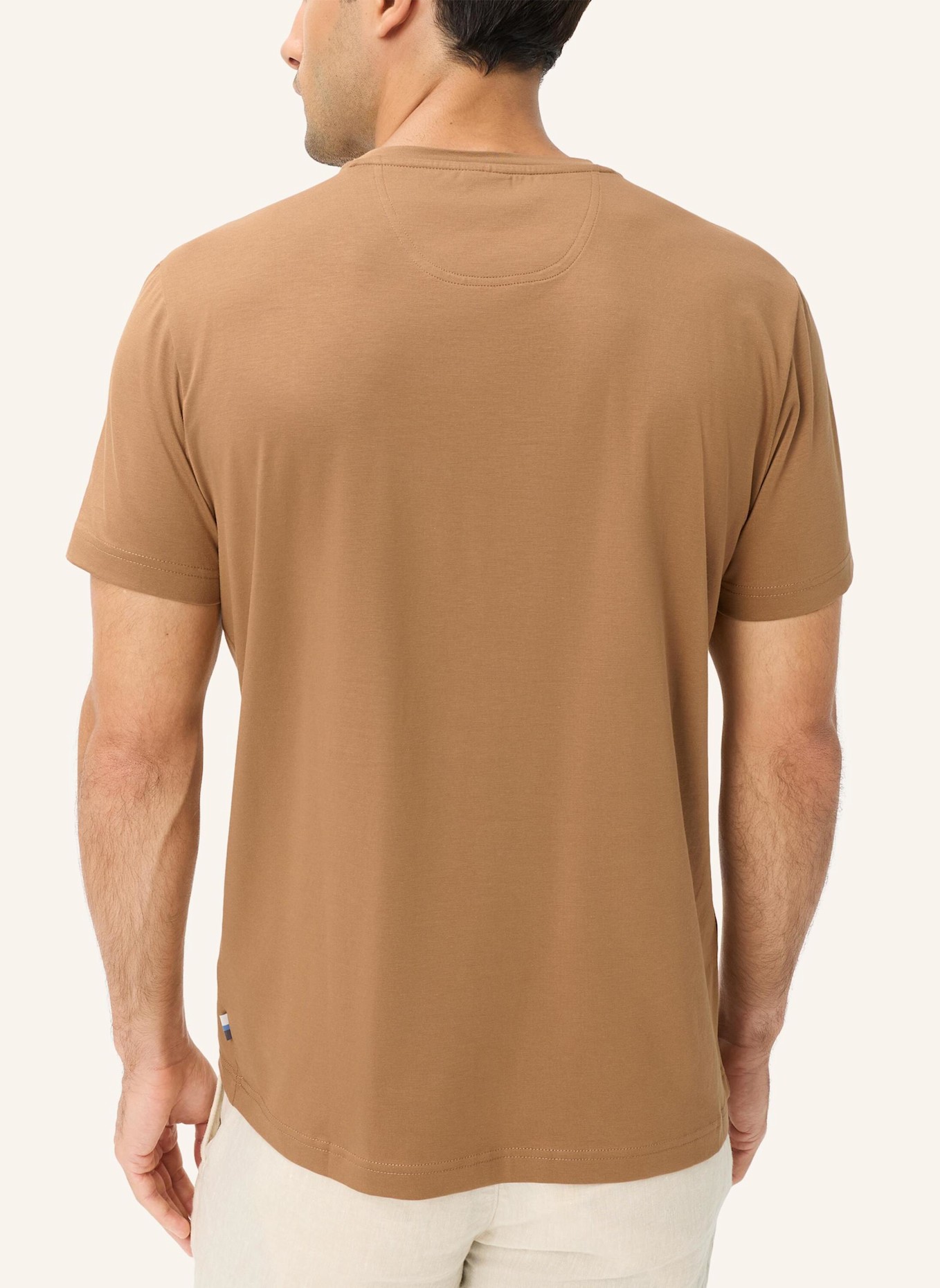 BRAX T-Shirt STYLE TED: BRAUN