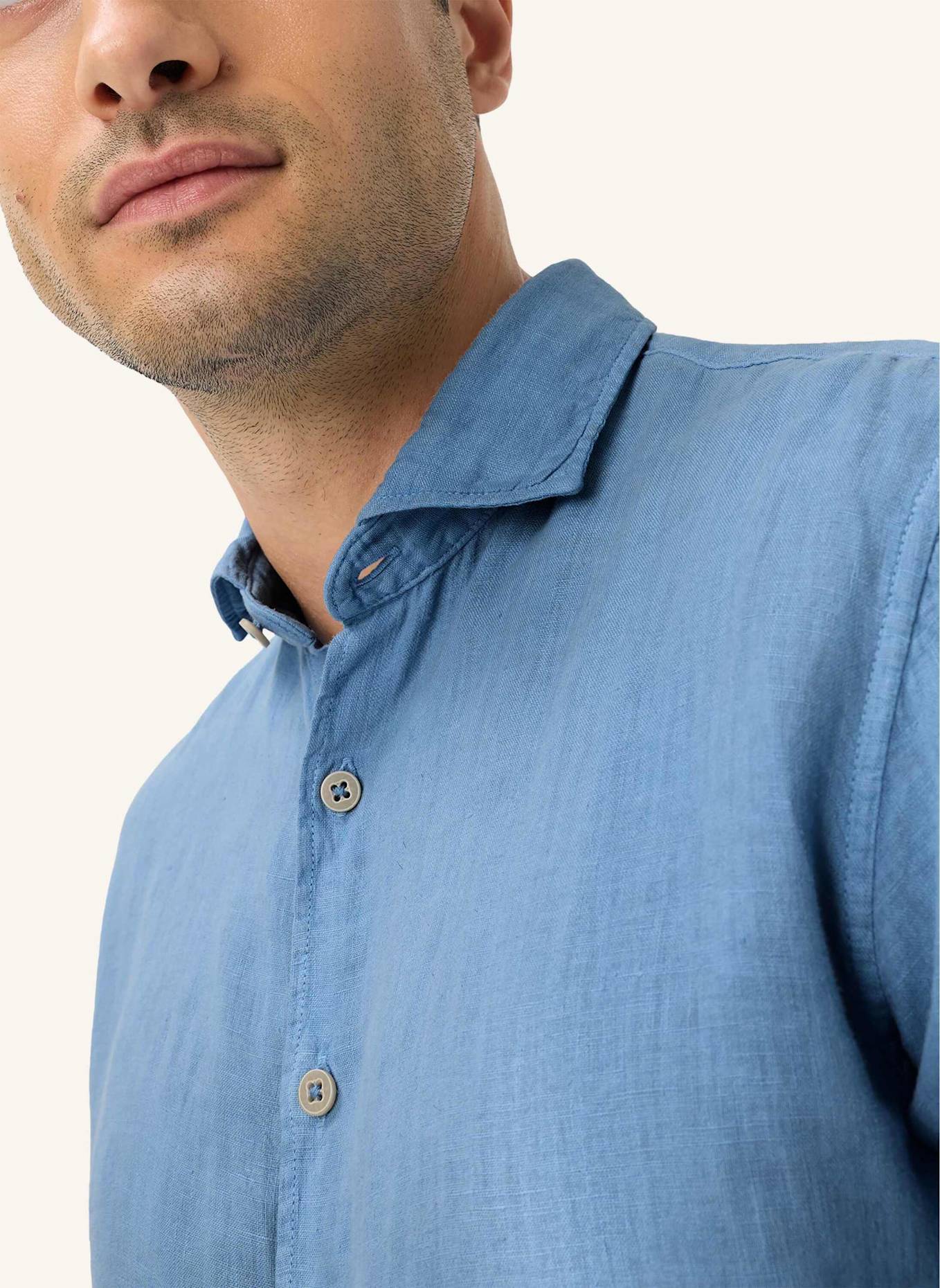 BRAX Hemd STYLE HAROLD: BLAU