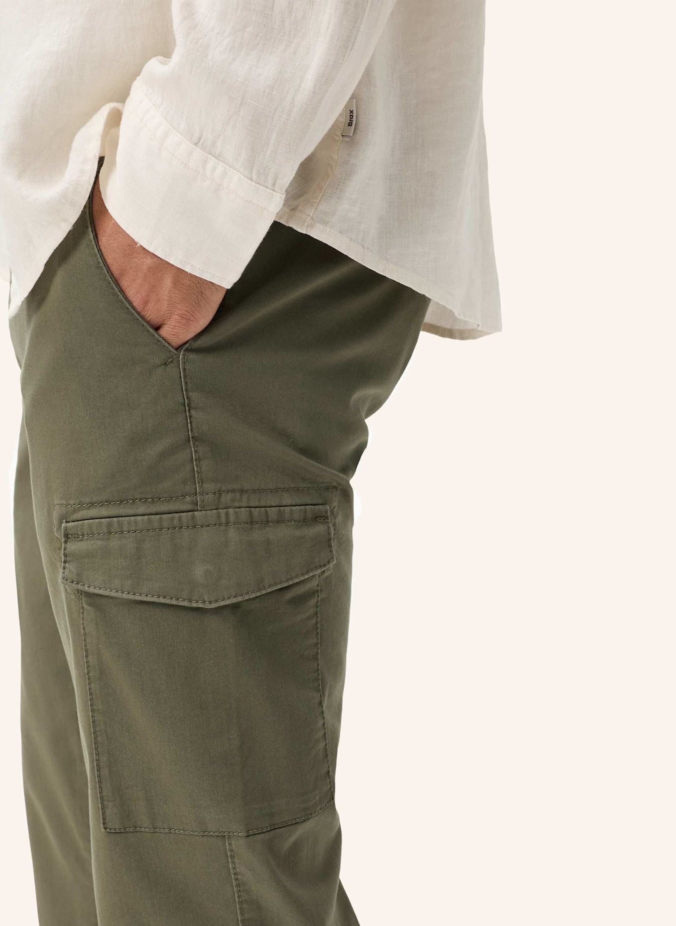 BRAX Cargohose STYLE PHIL: OLIV