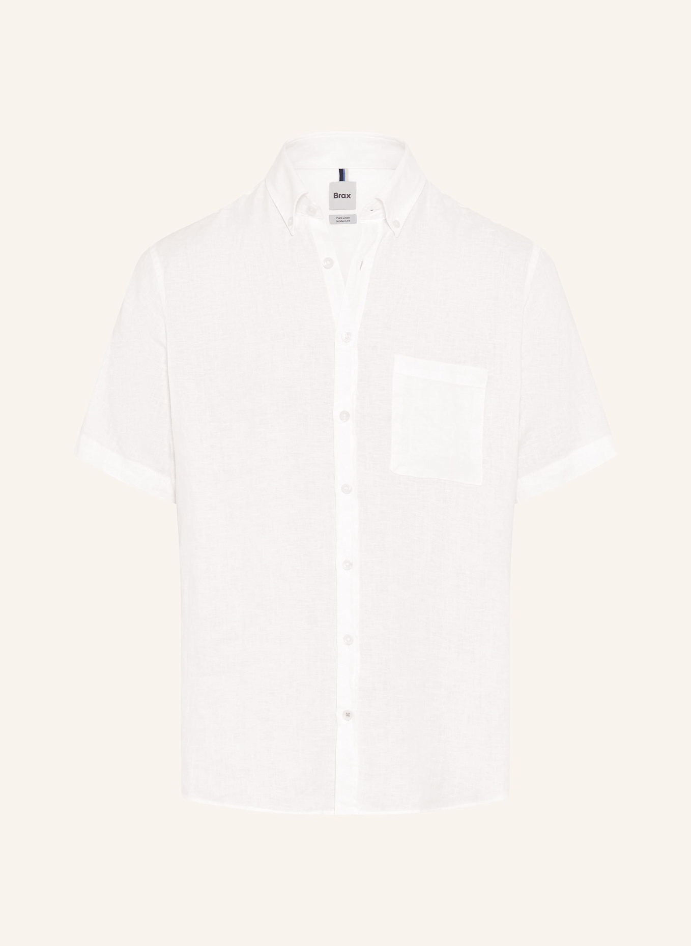 BRAX Hemd STYLE DAN: WEISS