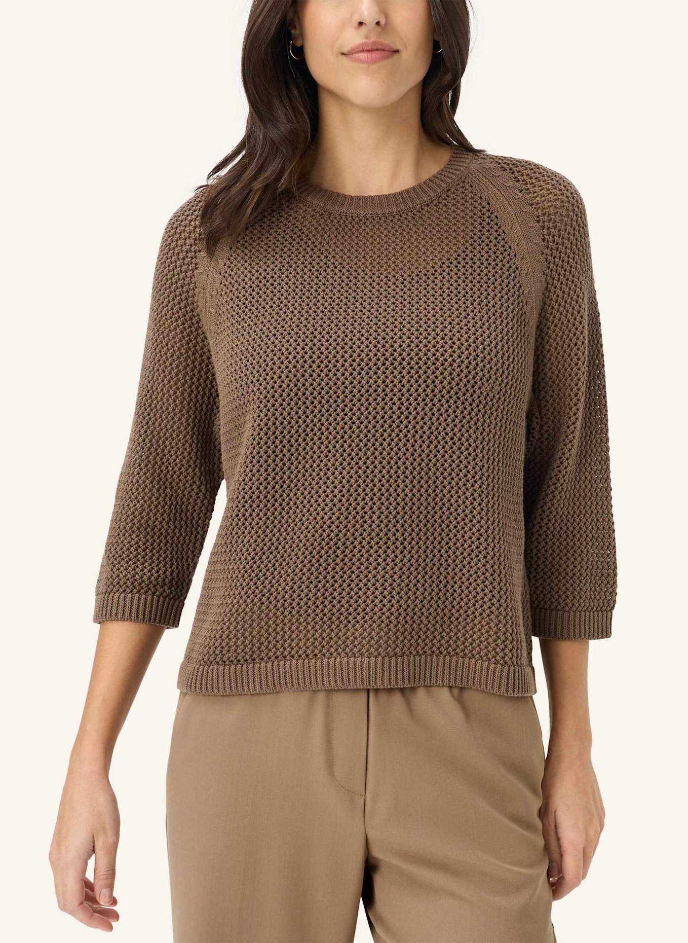 BRAX Pullover STYLE NALA: BRAUN