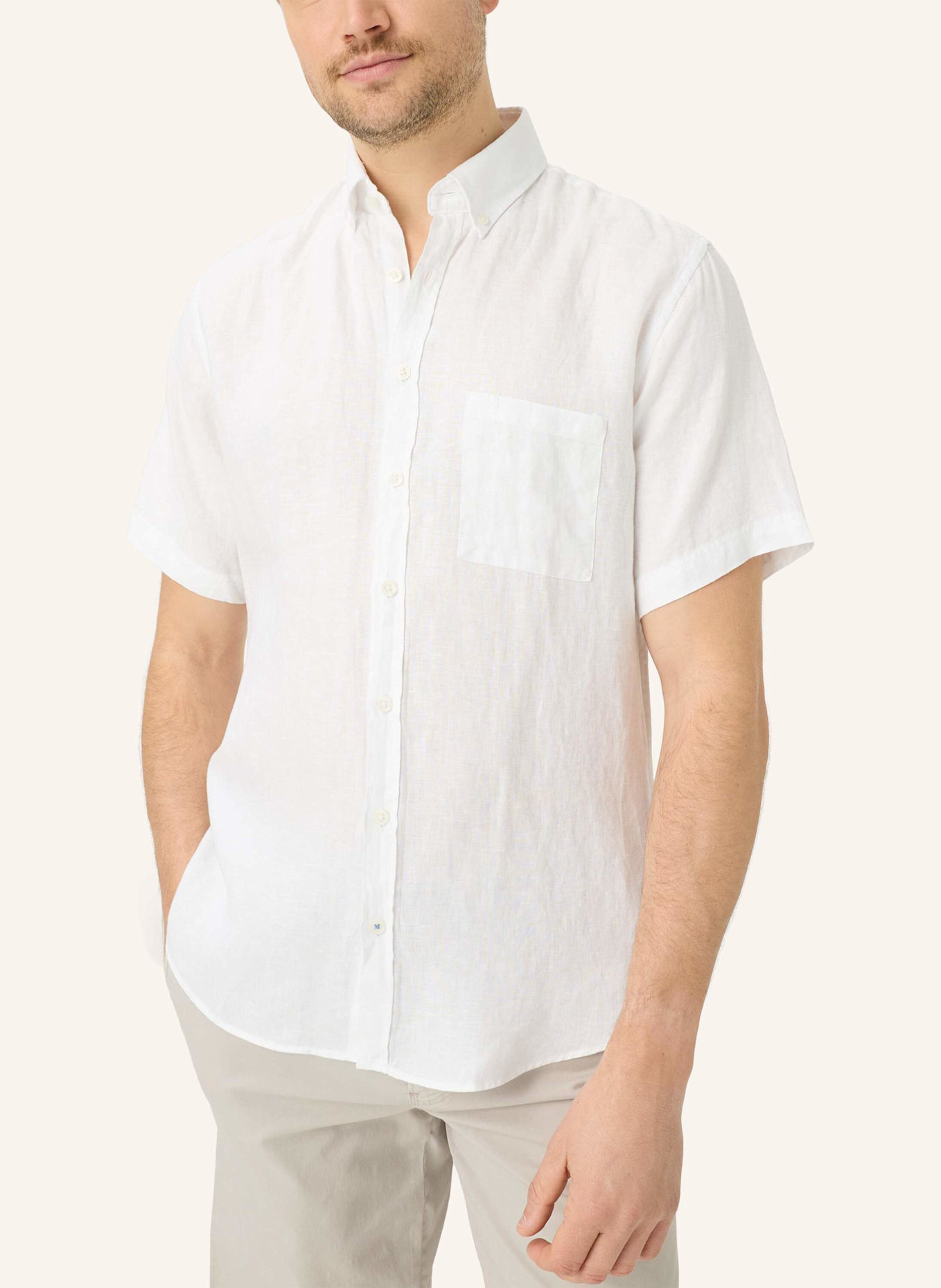 BRAX Hemd STYLE DAN: WEISS