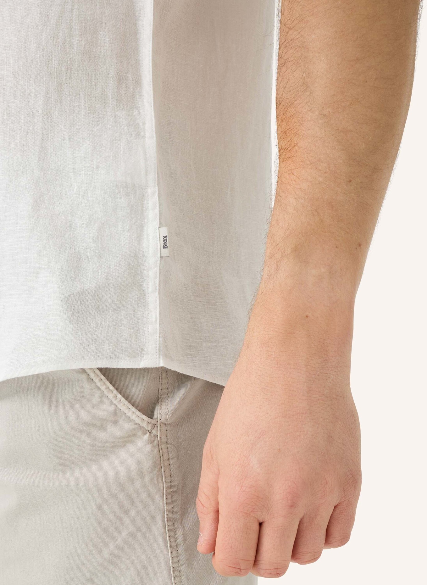 BRAX Hemd STYLE DAN: WEISS