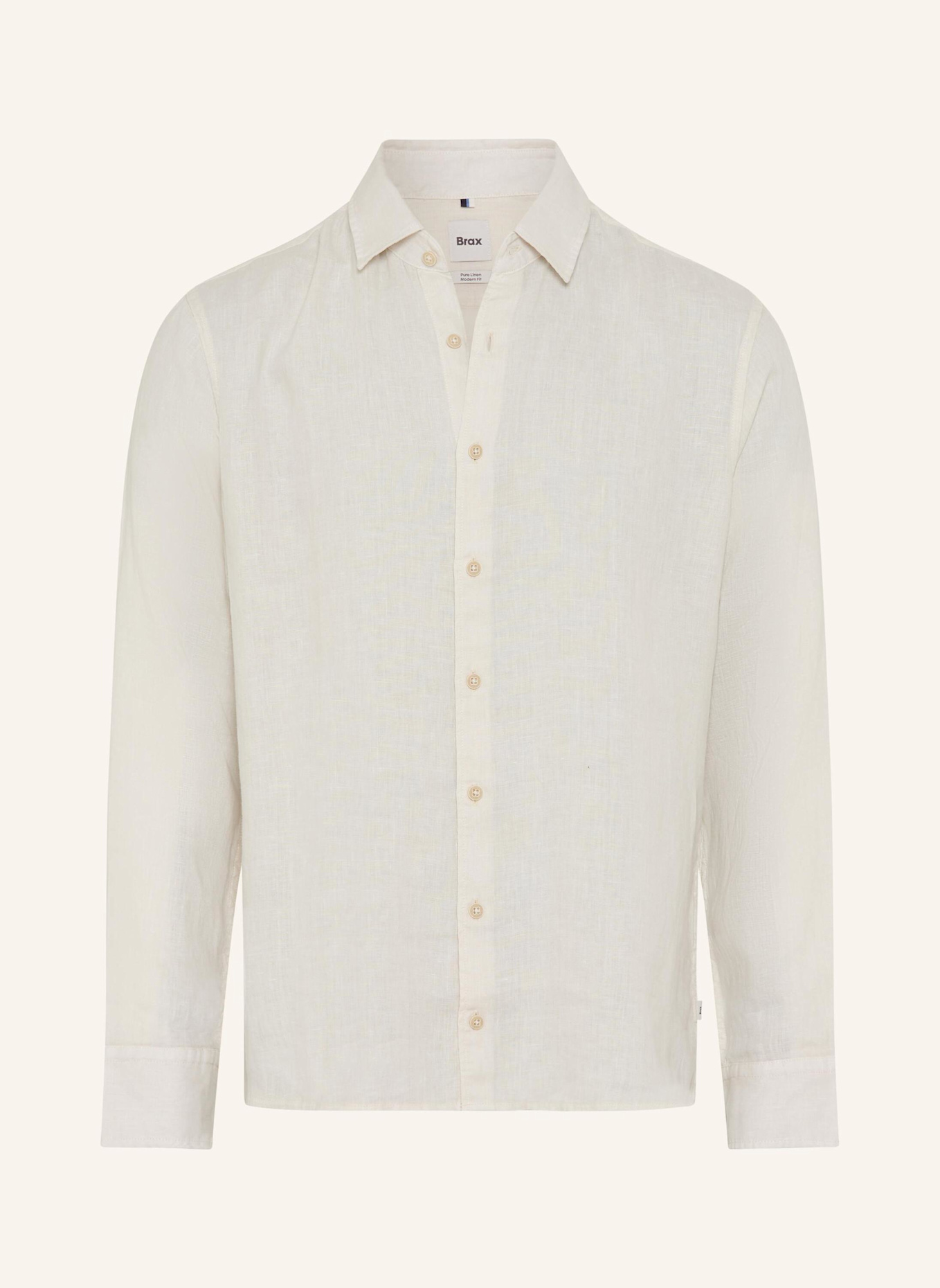 BRAX Hemd STYLE HAROLD: BEIGE