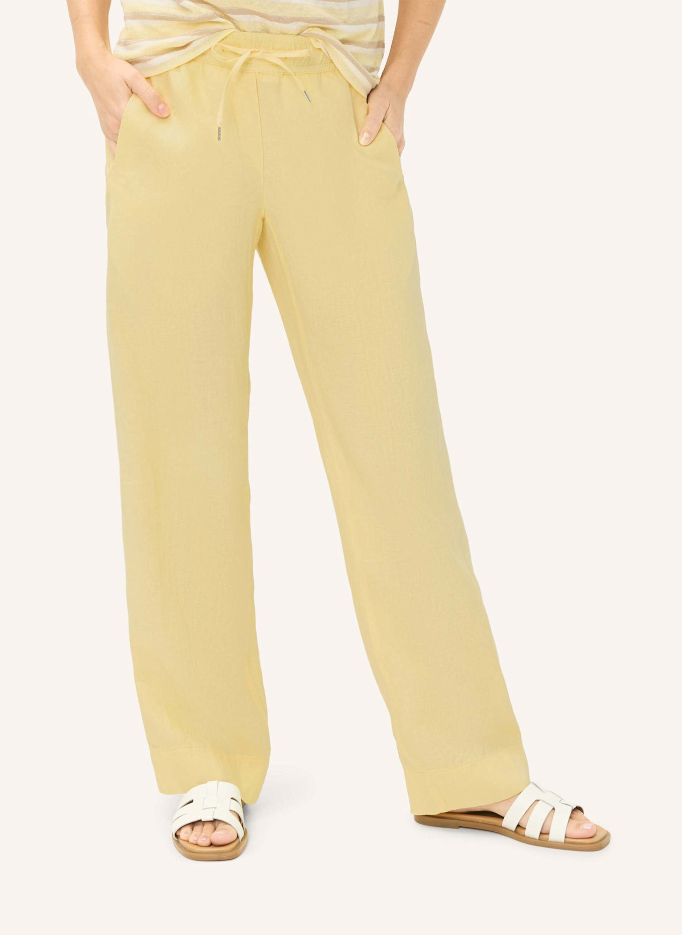 BRAX Palazzohose STYLE FARINA: GELB