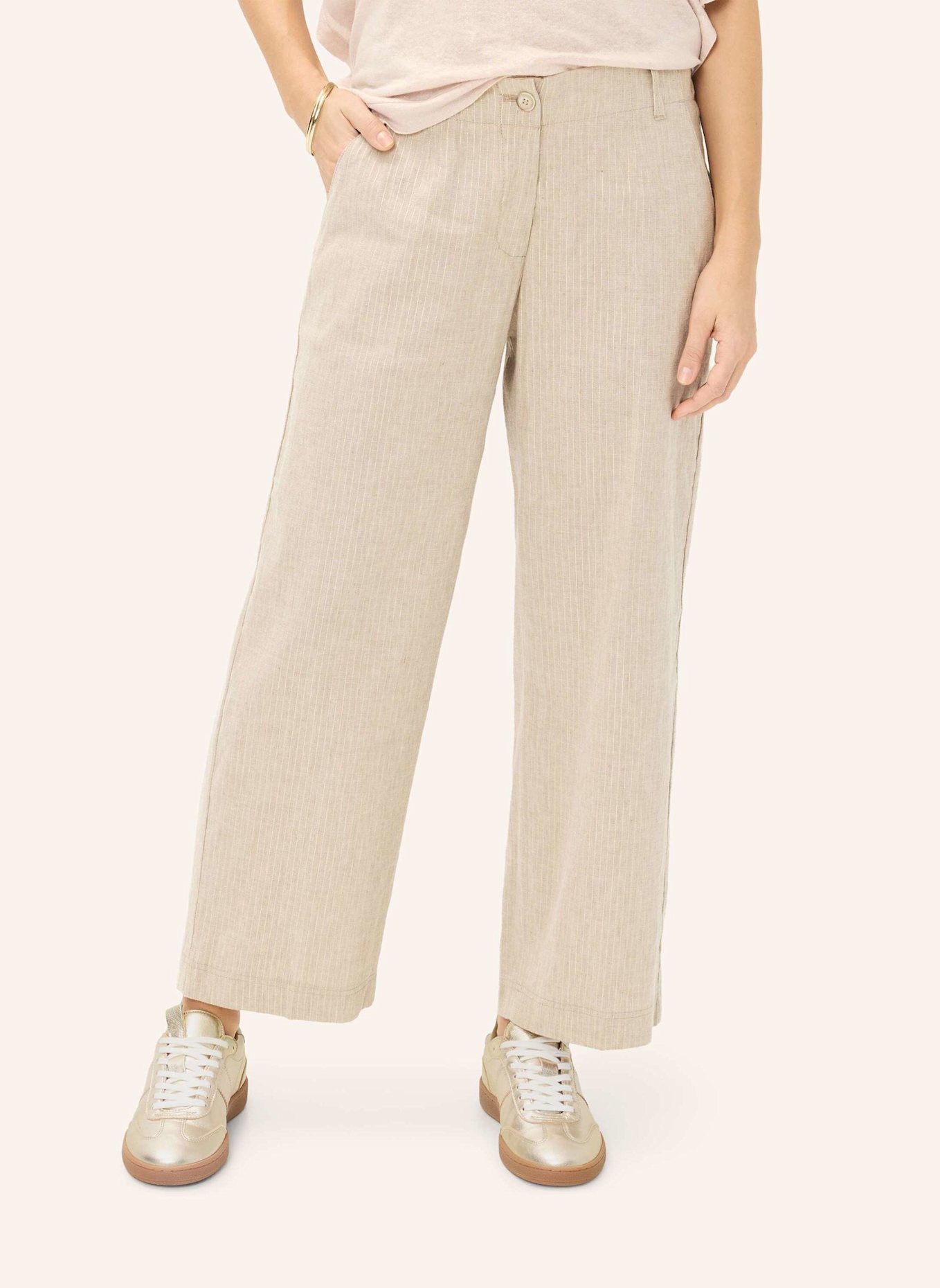 BRAX Palazzohose STYLE MAINE S: BRAUN