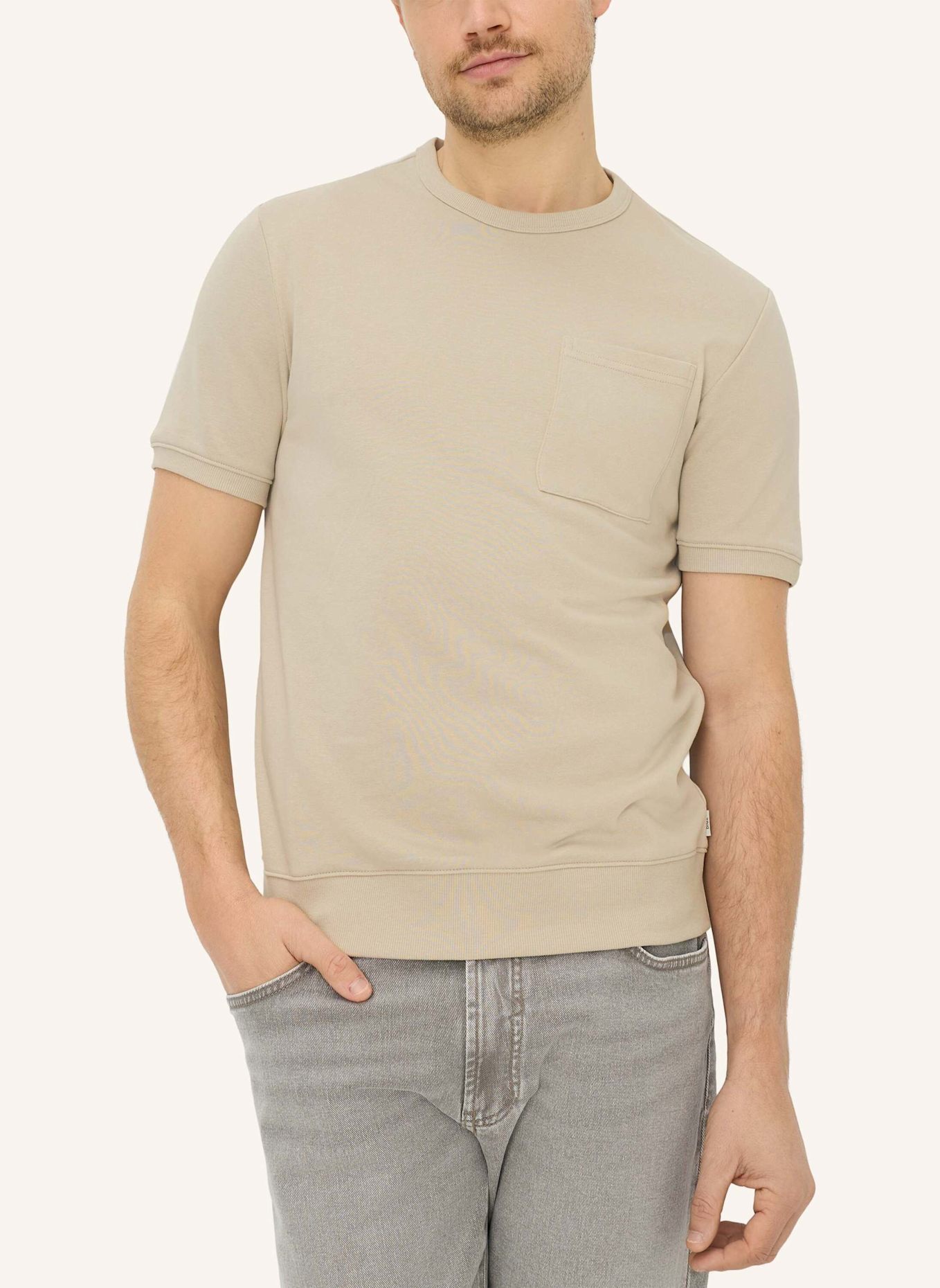 BRAX Sweatshirt STYLE SULLY: BEIGE