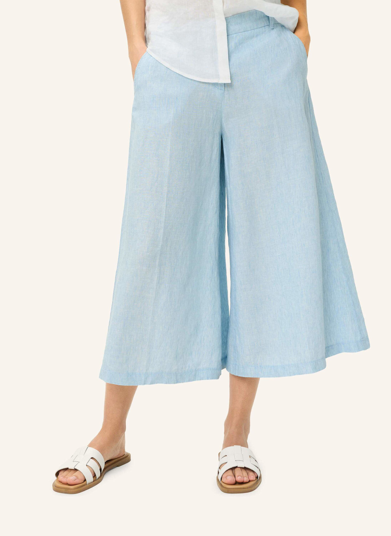 BRAX Palazzohose STYLE MELLI S: DUNKELBLAU