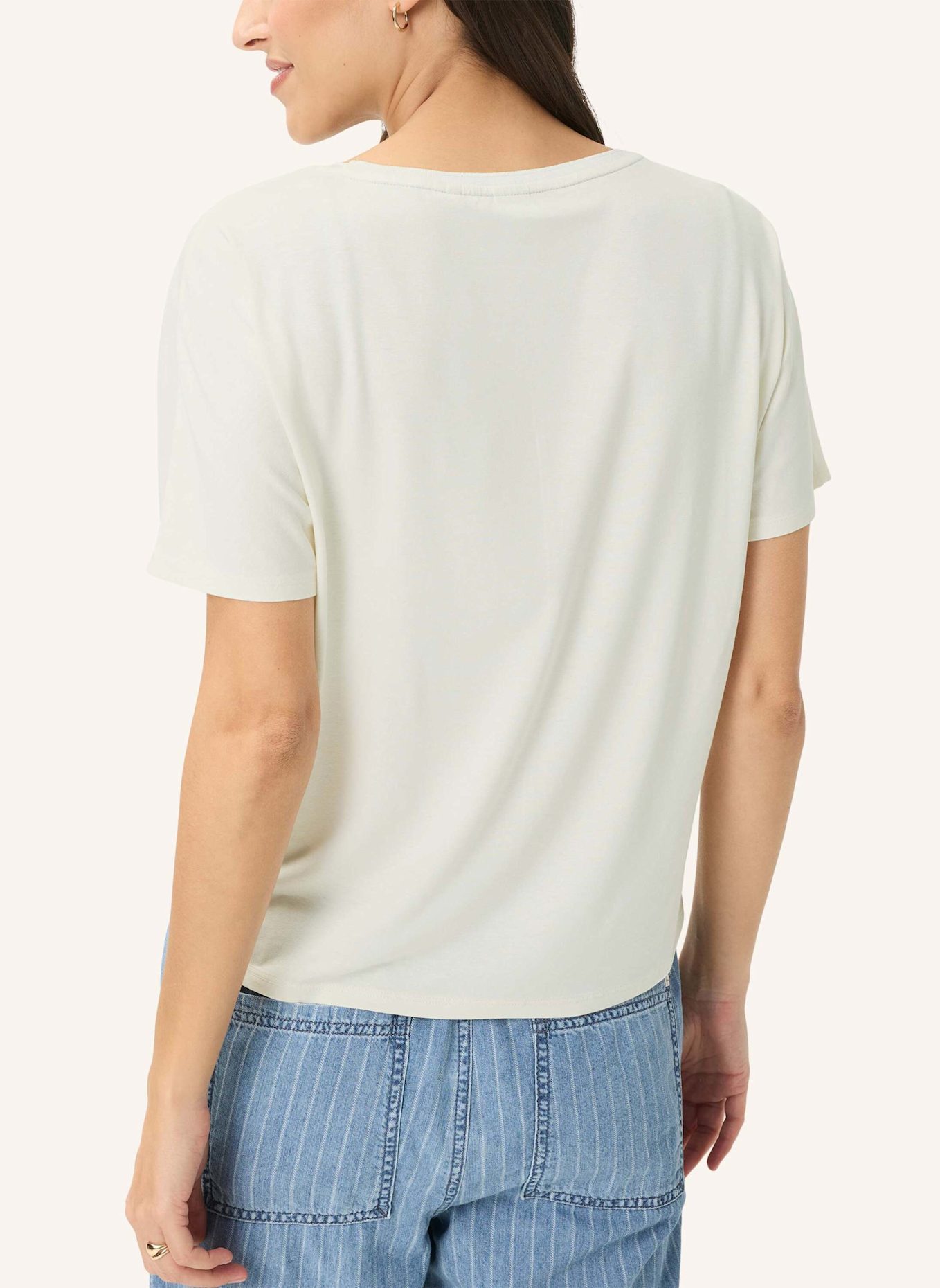 BRAX Hybridshirt STYLE CARLA S: BEIGE