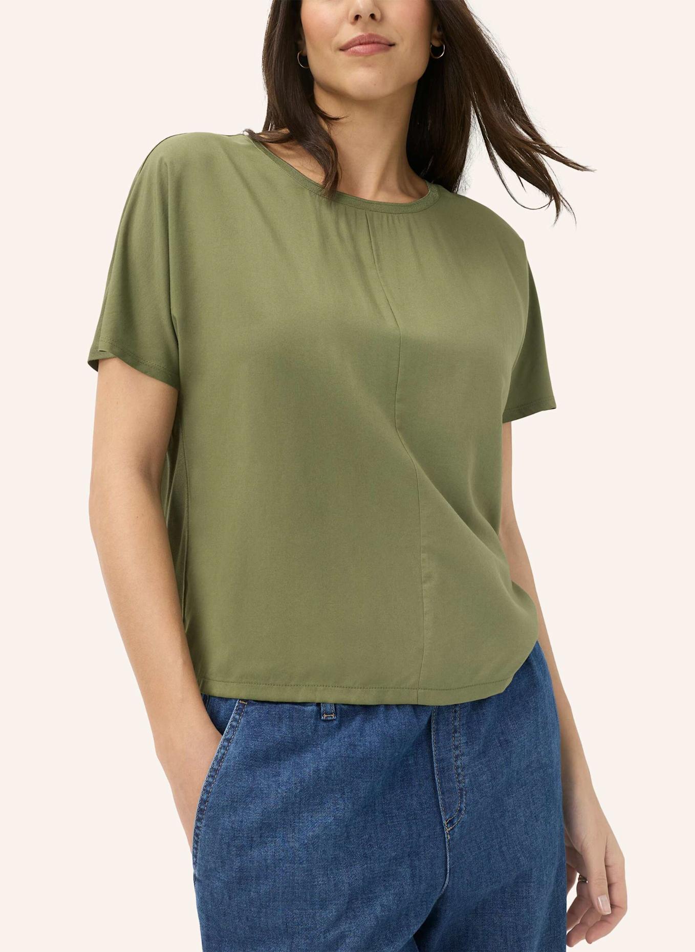 BRAX Hybridshirt STYLE CARLA S: OLIV