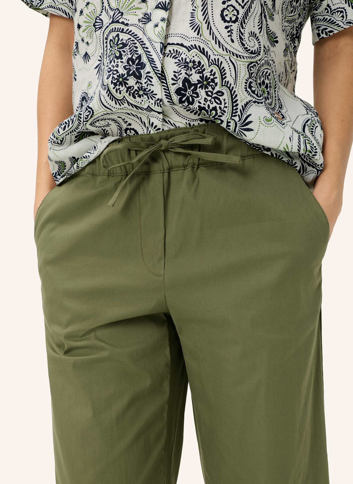 BRAX Palazzohose STYLE MAINE S: OLIV