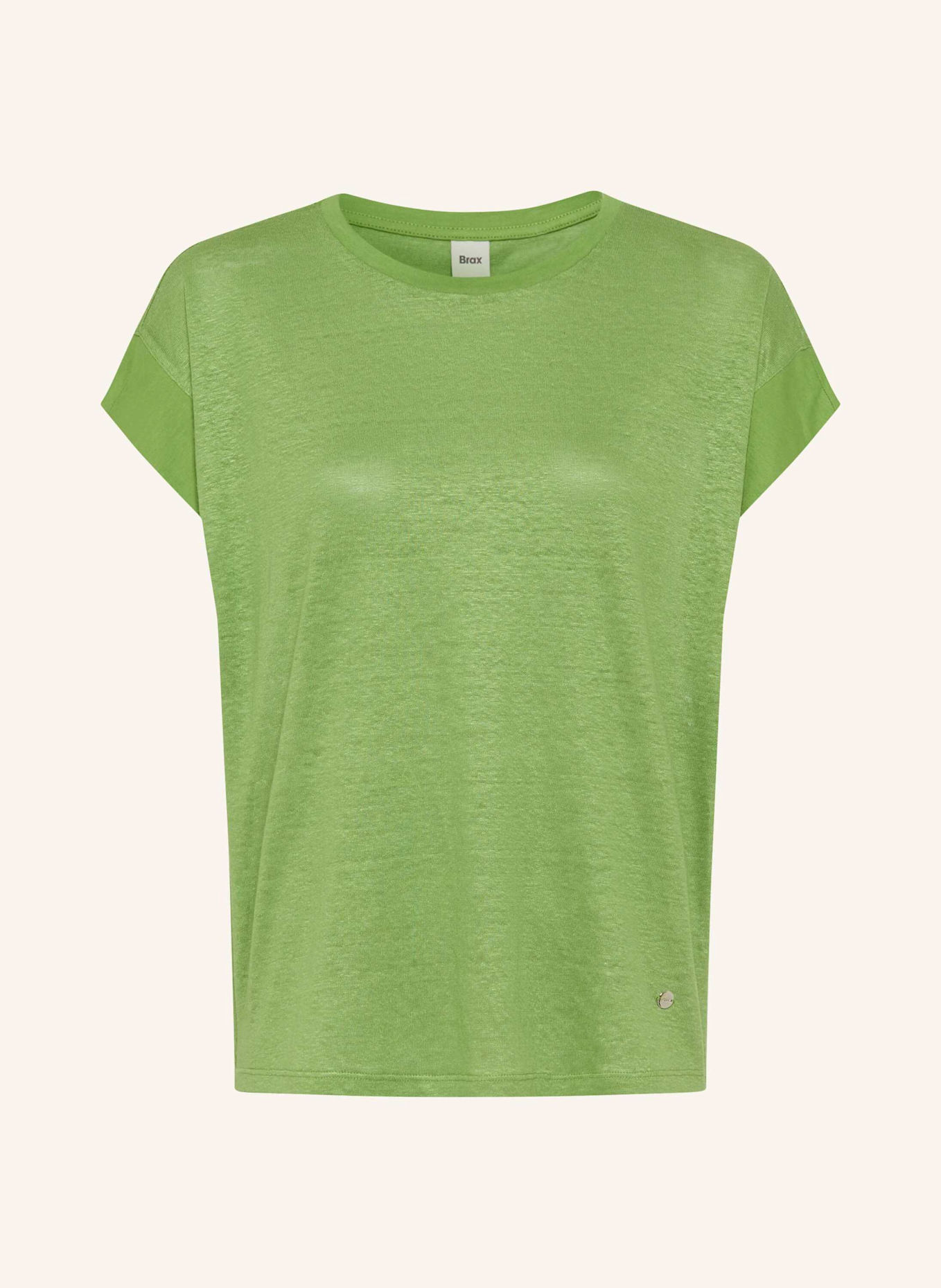 BRAX T-Shirt STYLE CAELEN S: GRÜN
