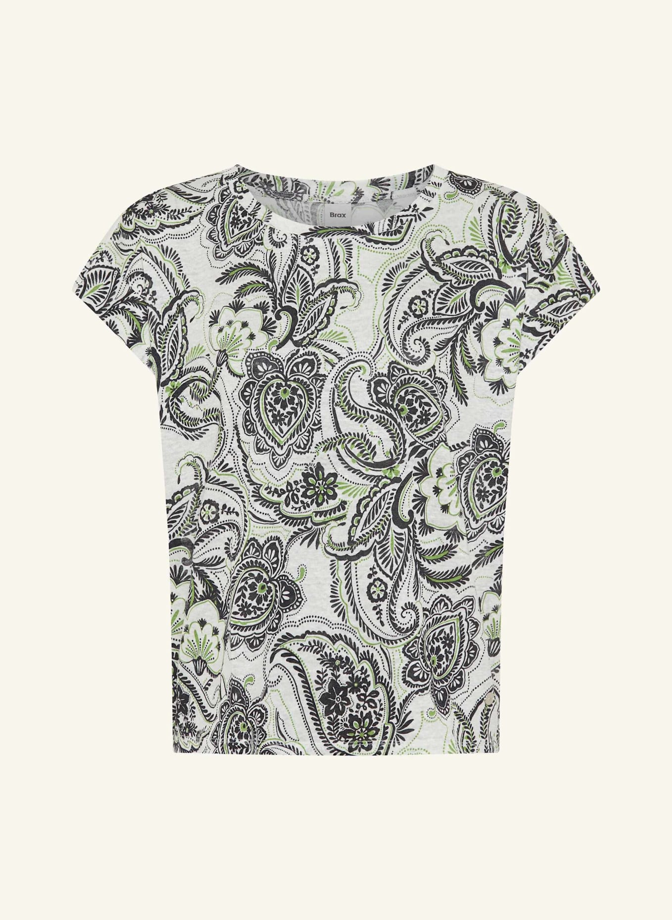 BRAX T-Shirt STYLE CAELEN S: BEIGE