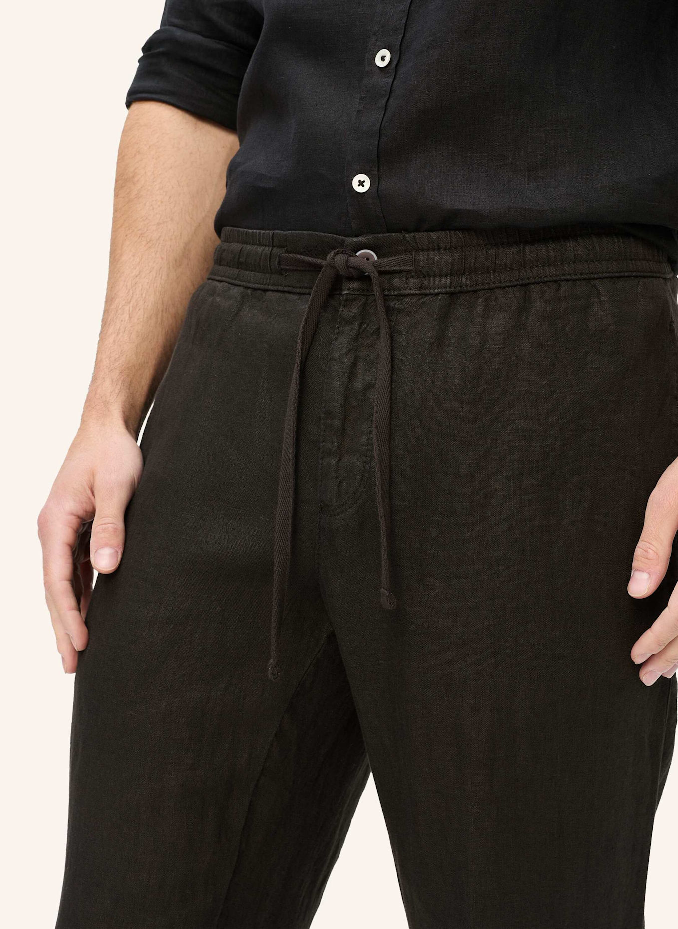 BRAX Palazzohose STYLE ELIAS: SCHWARZ