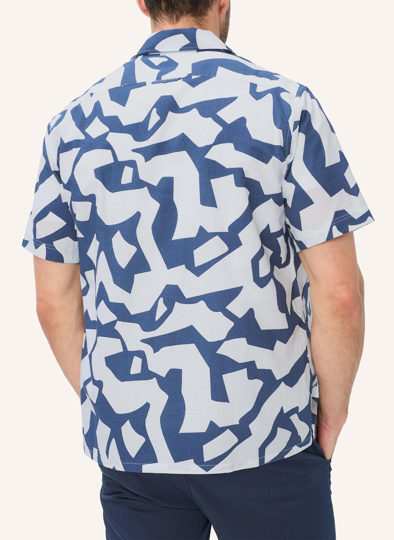 BRAX Hemd STYLE LEO: BLAU