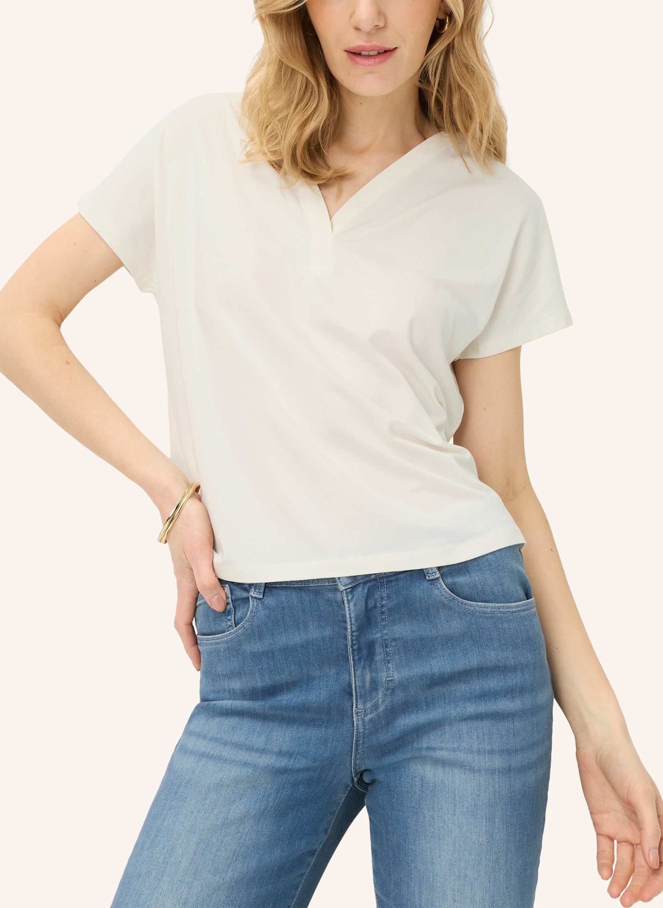 BRAX T-Shirt STYLE CAELEN S: BEIGE