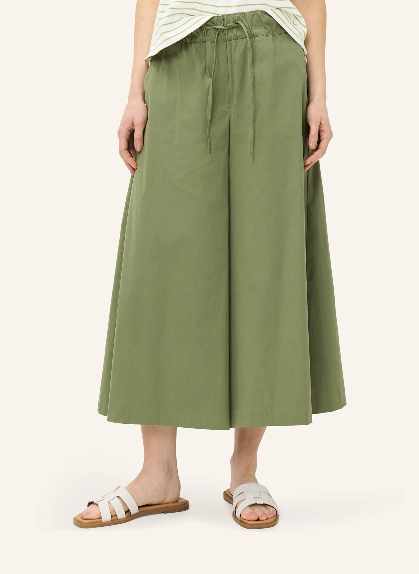 BRAX Palazzohose STYLE MAJA S: OLIV